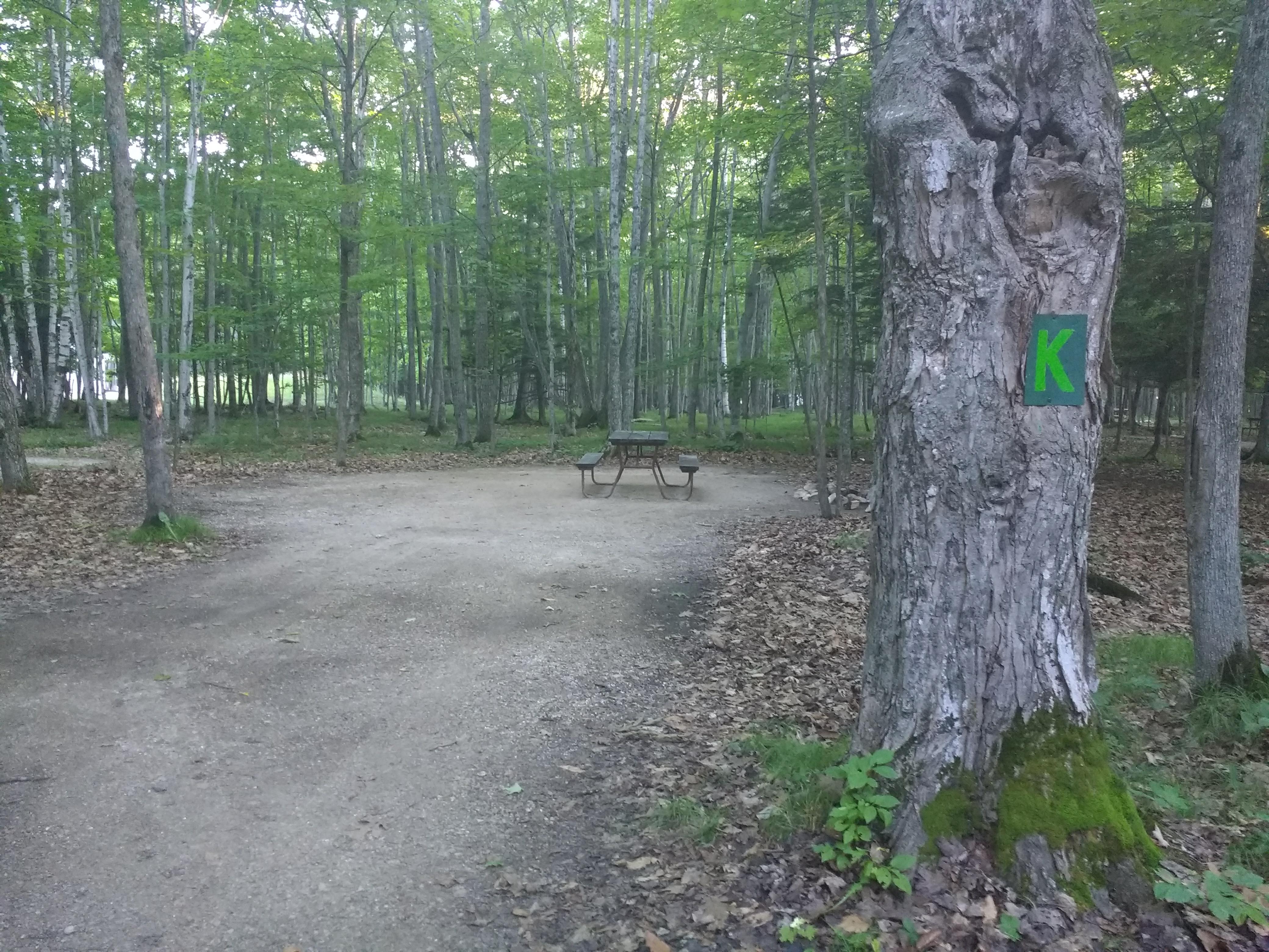 Baileys Woods Campground, Baileys Harbor, Wisconsin
