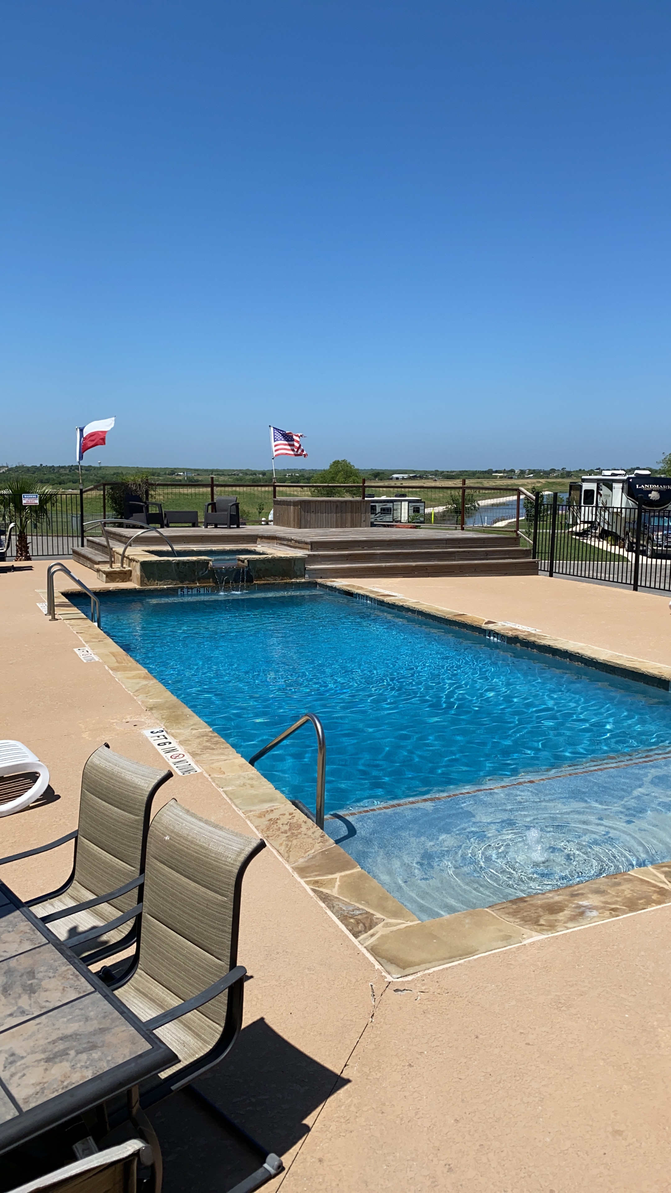 Longhorn RV Resort, Niederwald, Texas
