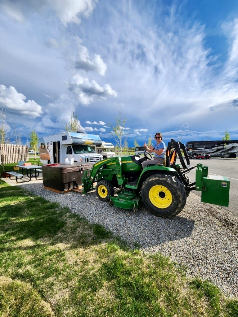 Yellowstone Trail RV Park, Pinedale, Wyoming