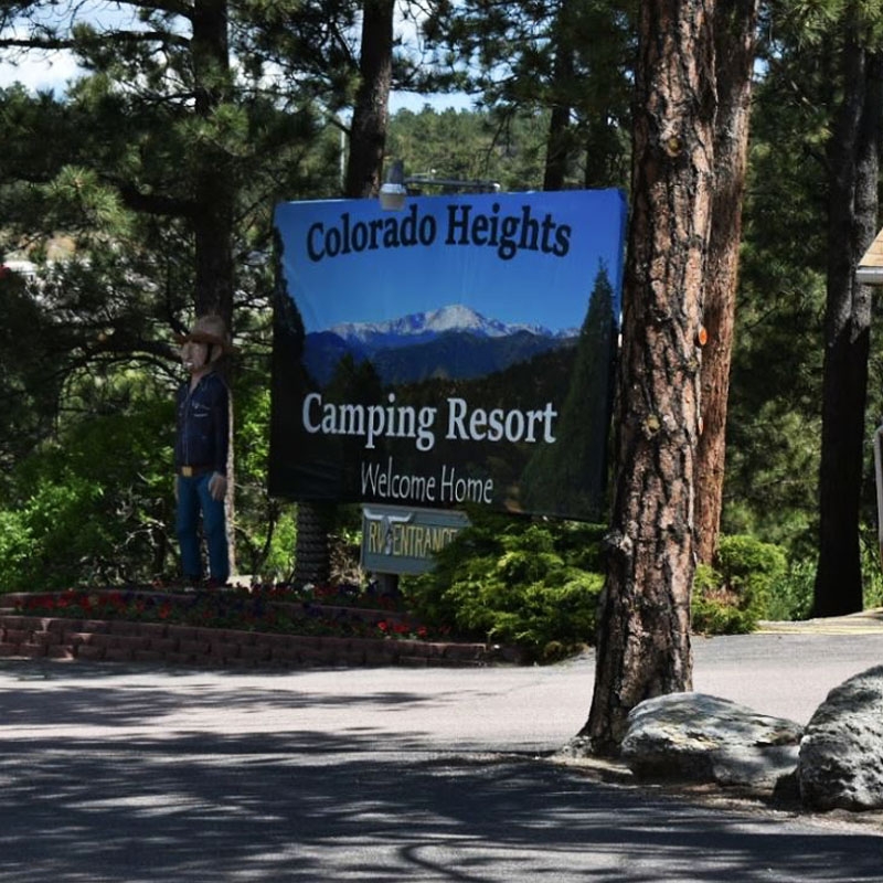 Colorado Heights Camping Resort, Monument, Colorado