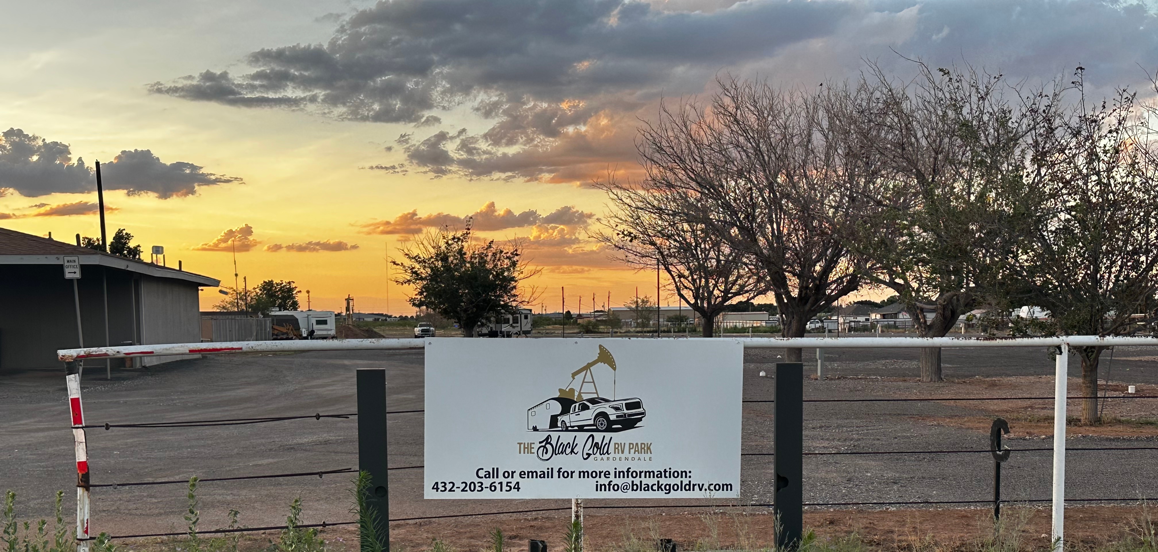 Black Gold RV Park, Midland, Texas