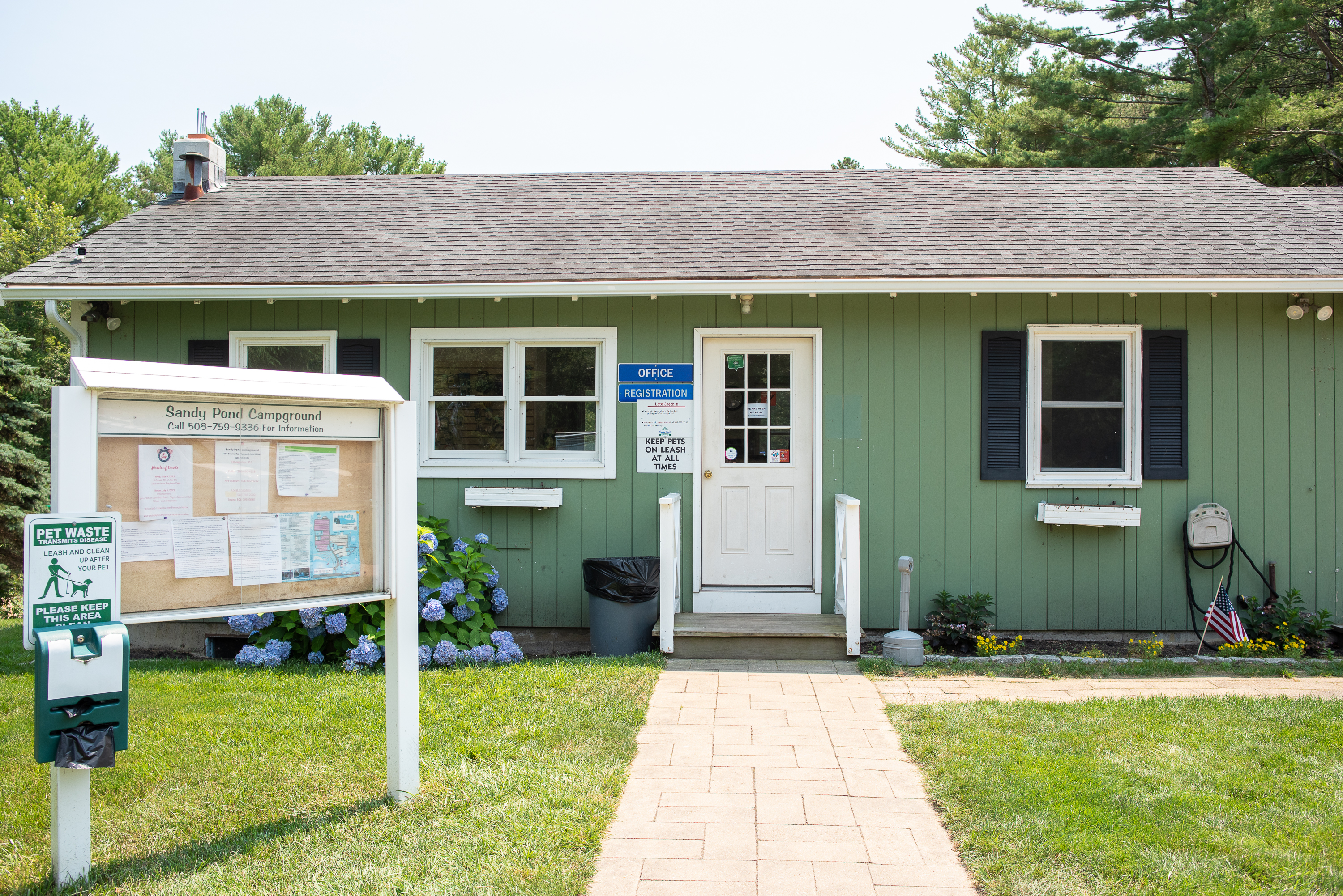 Sandy Pond Campground, Plymouth, Massachusetts