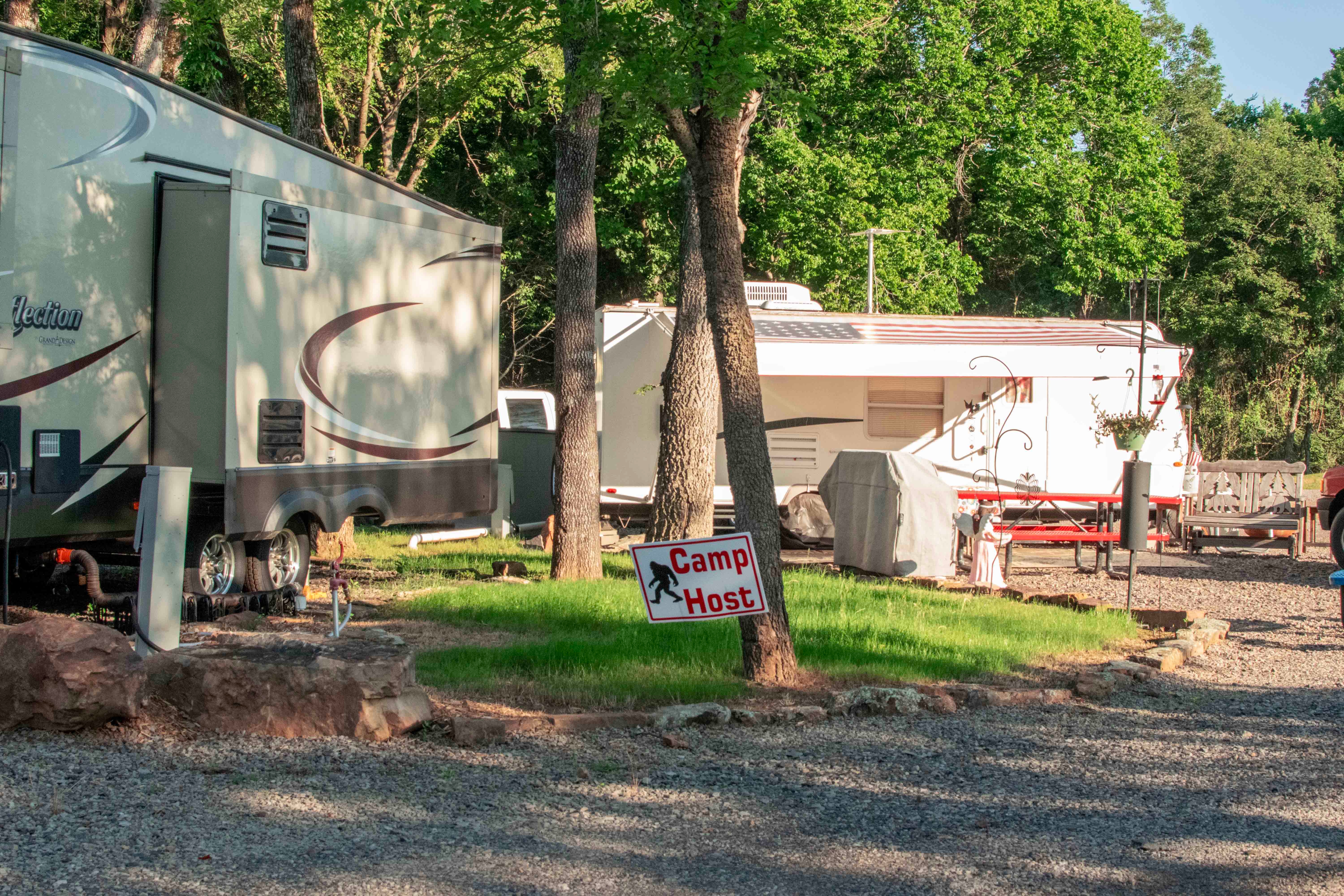 Big Foote Campground, Hackett, Arkansas