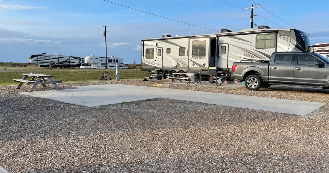 Magnolia Beach RV Park, Port Lavaca, Texas