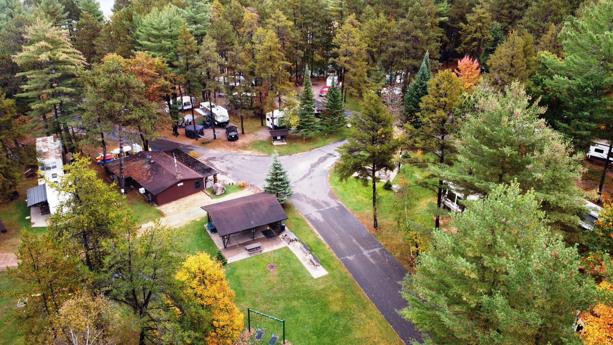 Patricia Lake Campground, Minocqua, Wisconsin