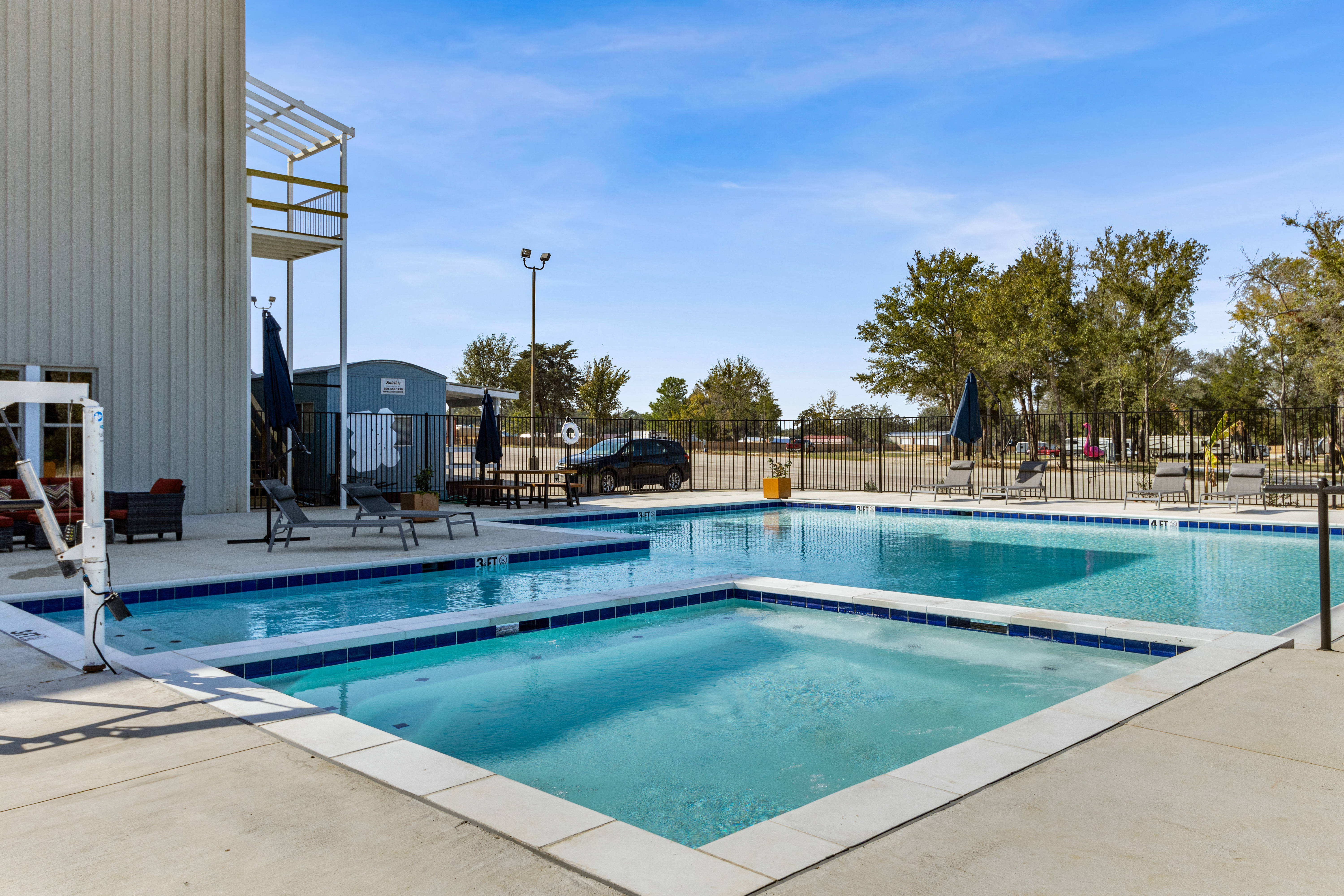 Blue Sky at Cedar Creek Lake RV Park
