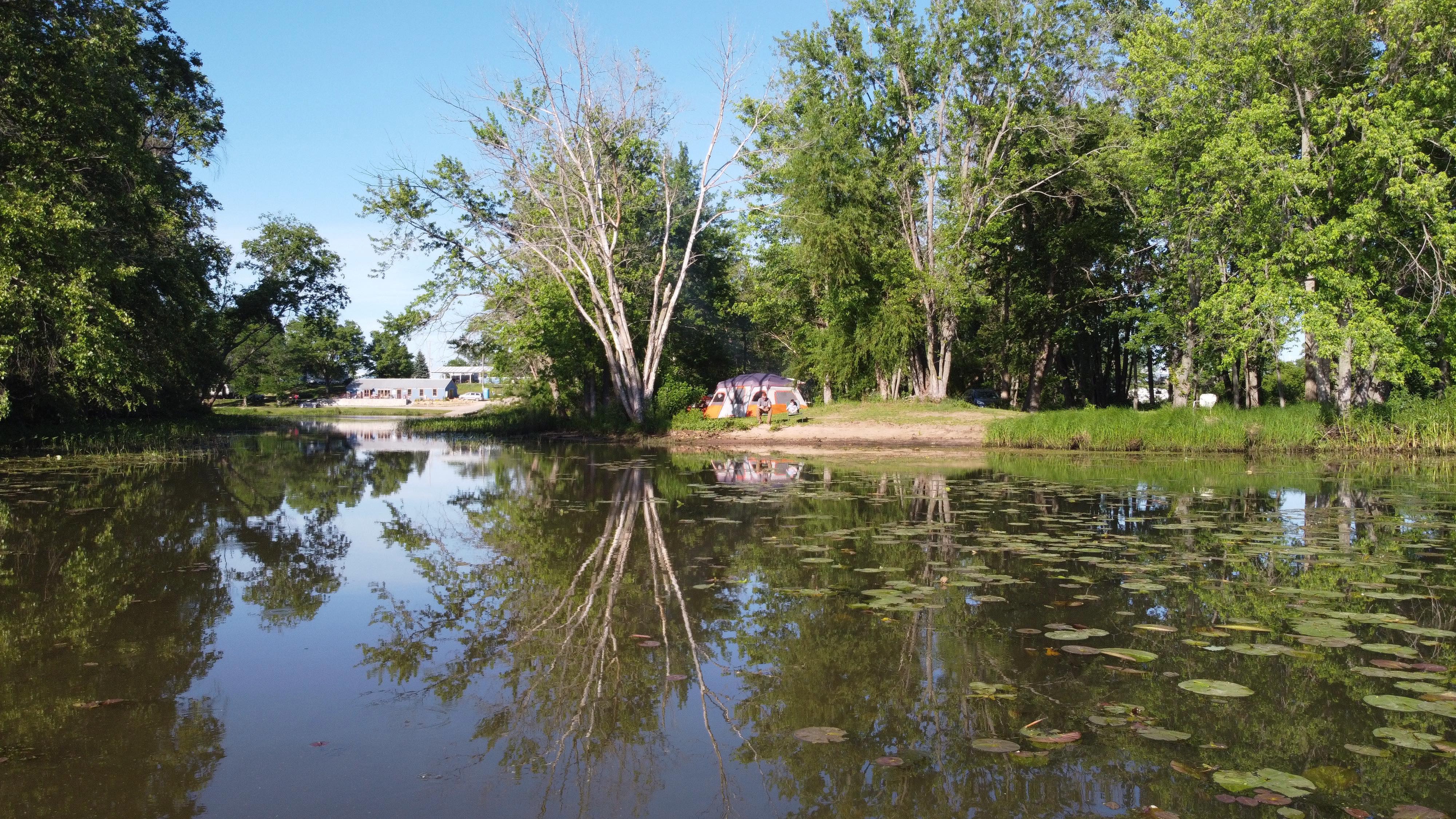 Spring Lake Campground, Savanna, Illinois
