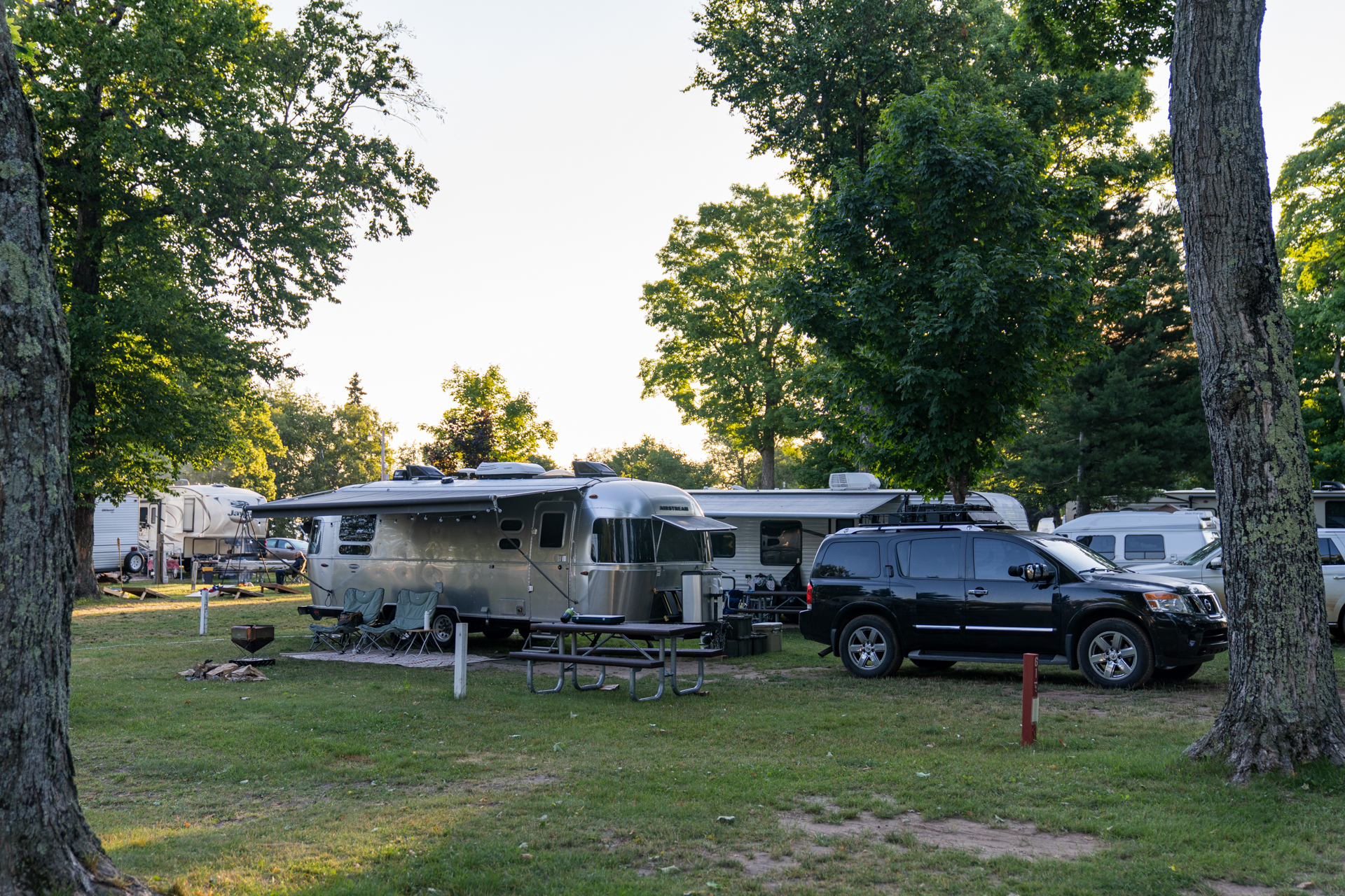Woodland Park Campground, Grand Marais, Michigan