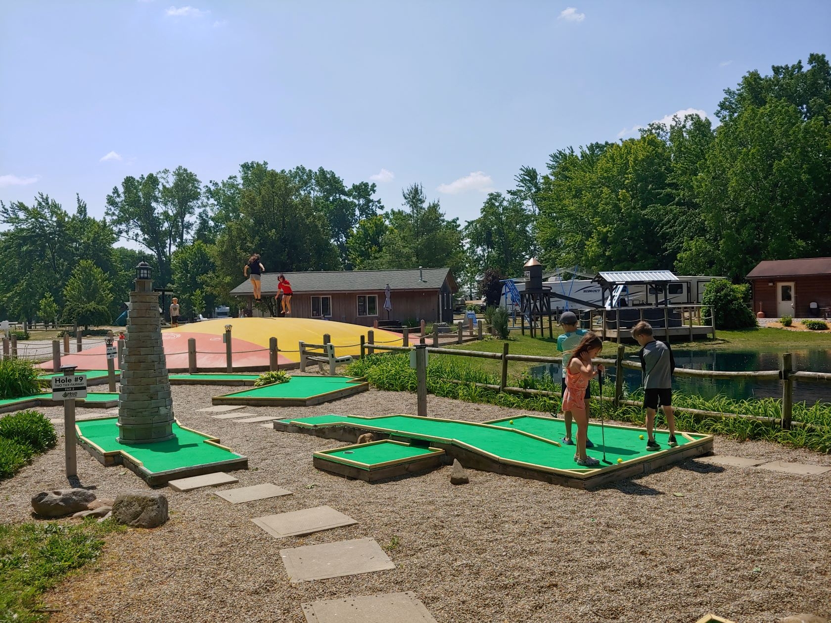 Indian Creek Campground, Tecumseh, MI