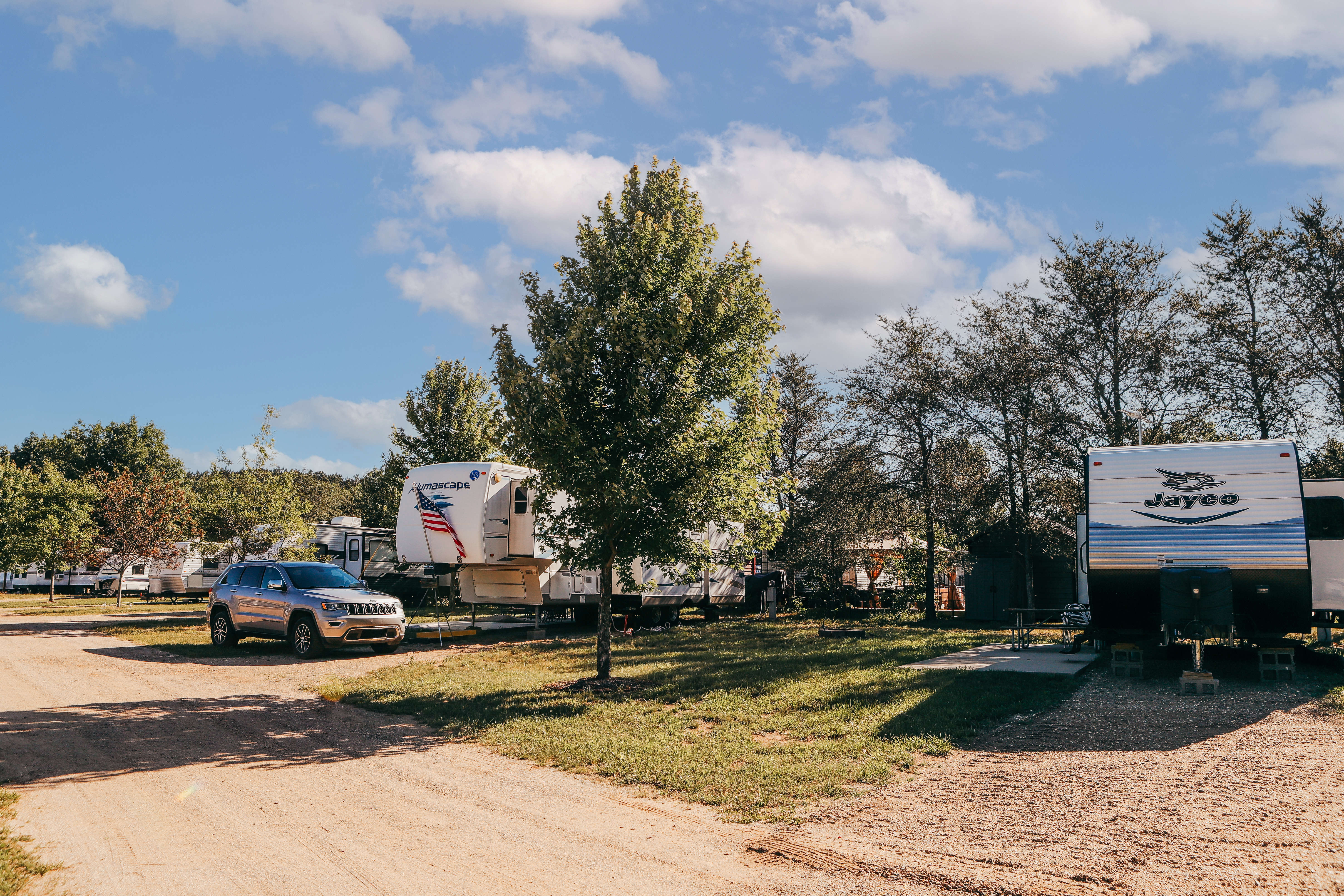 Mecosta Pines Campground, Morley, Michigan