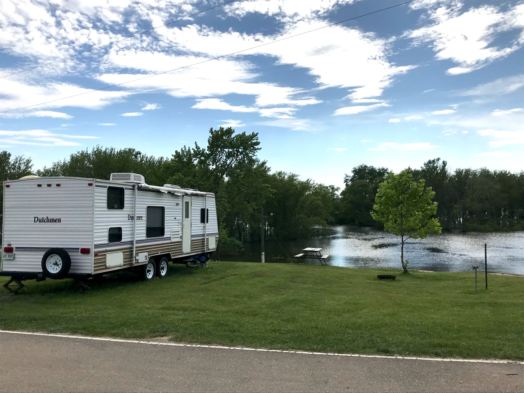 Spring Lake Campground, Savanna, Illinois