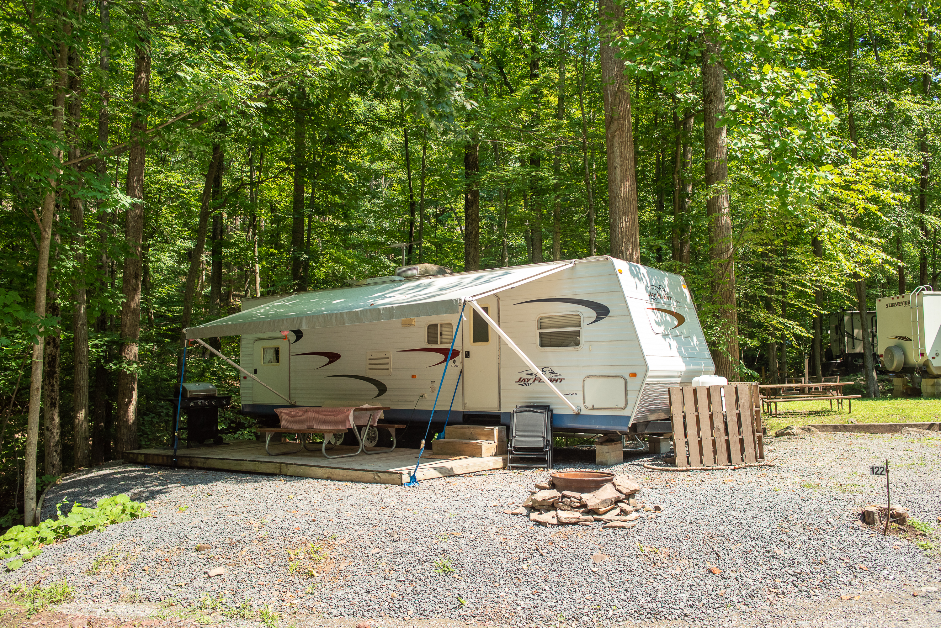 Camp-A-While Campground, Hegins, Pennsylvania