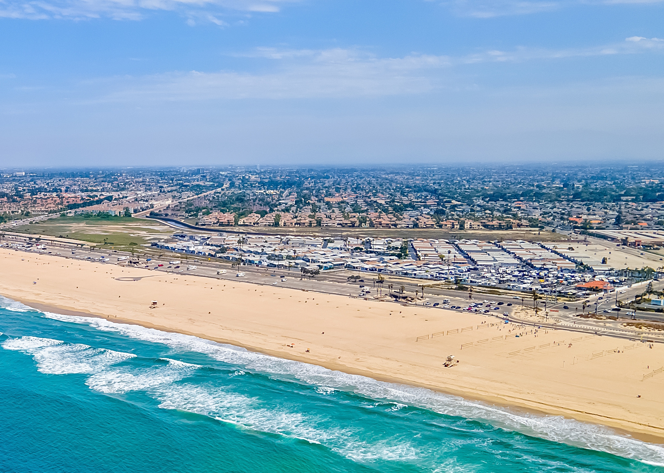 Waterfront RV Park, Huntington Beach, California