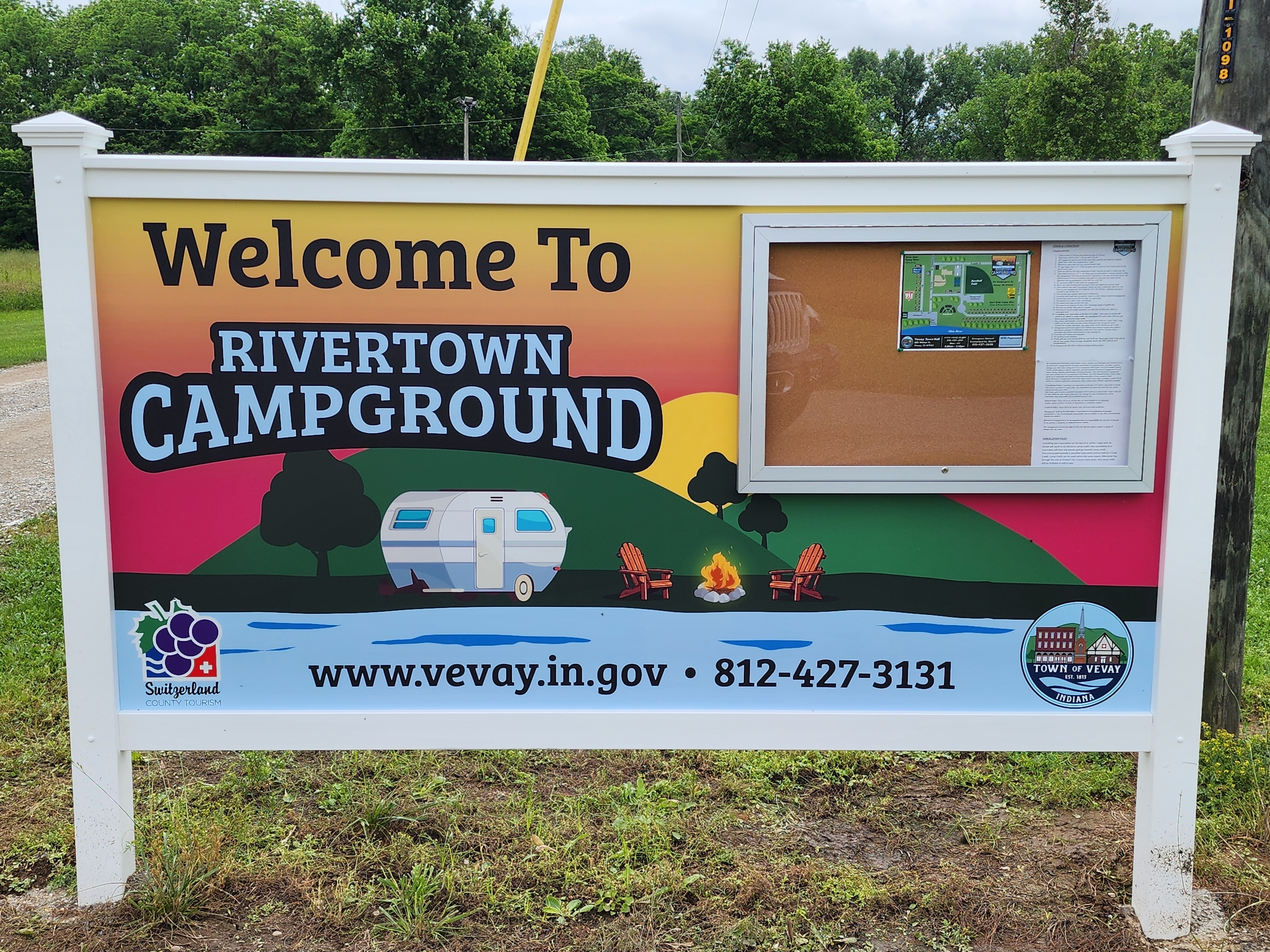 Rivertown Campground, Vevay, Indiana