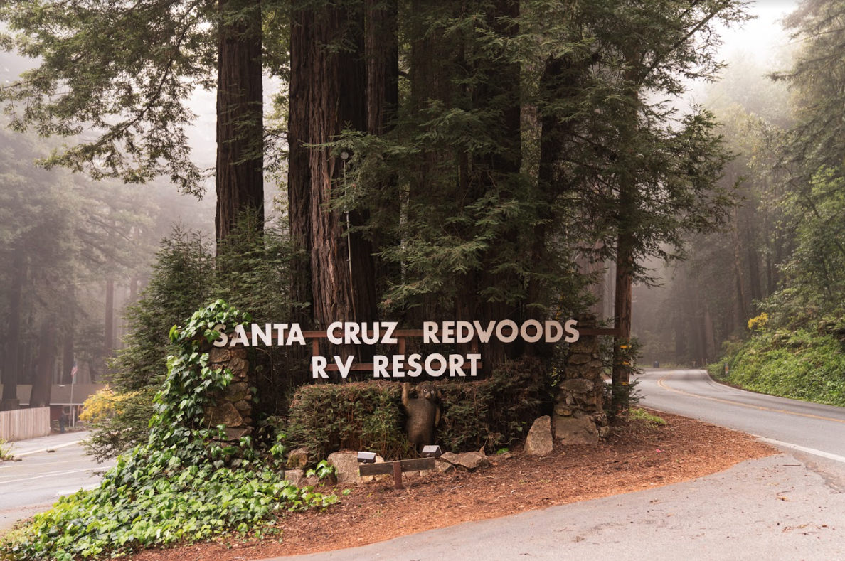Santa Cruz Redwoods RV Resort, Felton, California