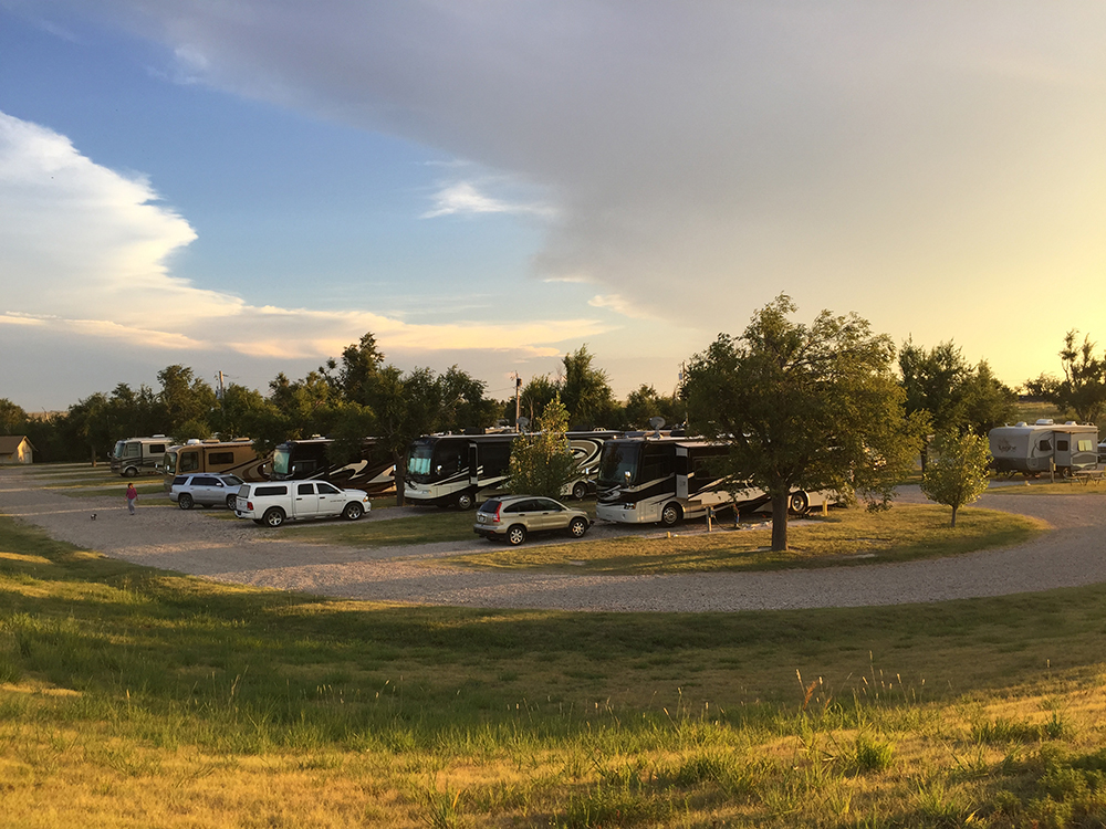 Gunsmoke RV Park, Dodge City, Kansas