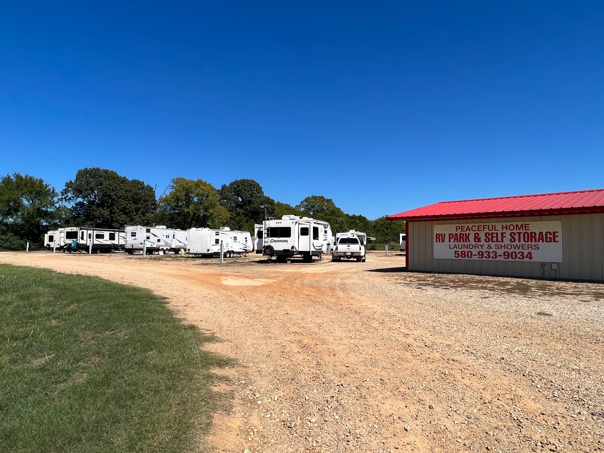 Peaceful Home RV Park, Valliant, Oklahoma
