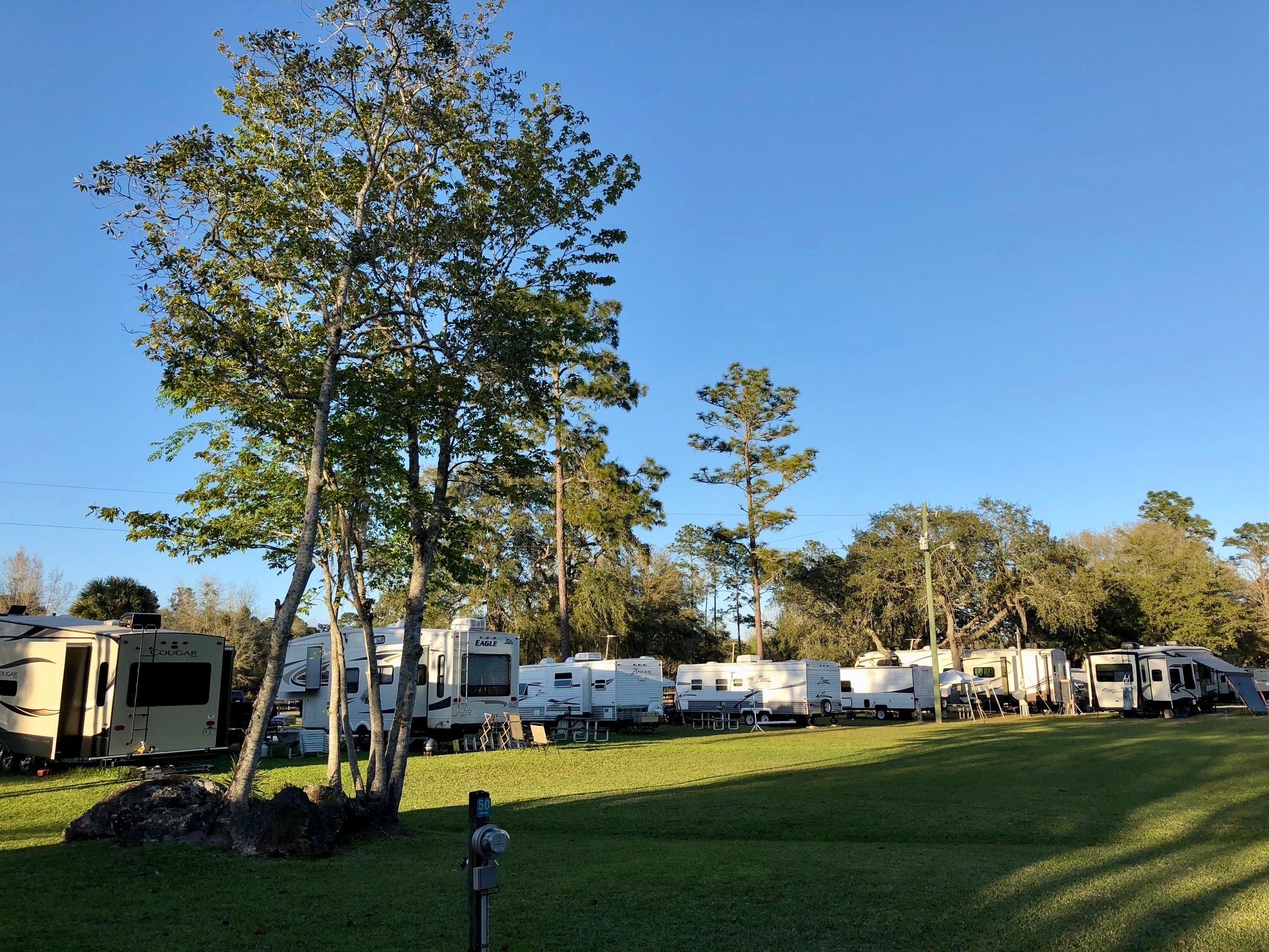 Whispering Pines RV Park, Silver Springs, Florida