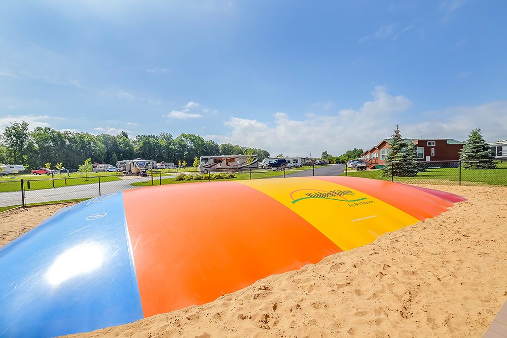 Sun Retreats Gun Lake