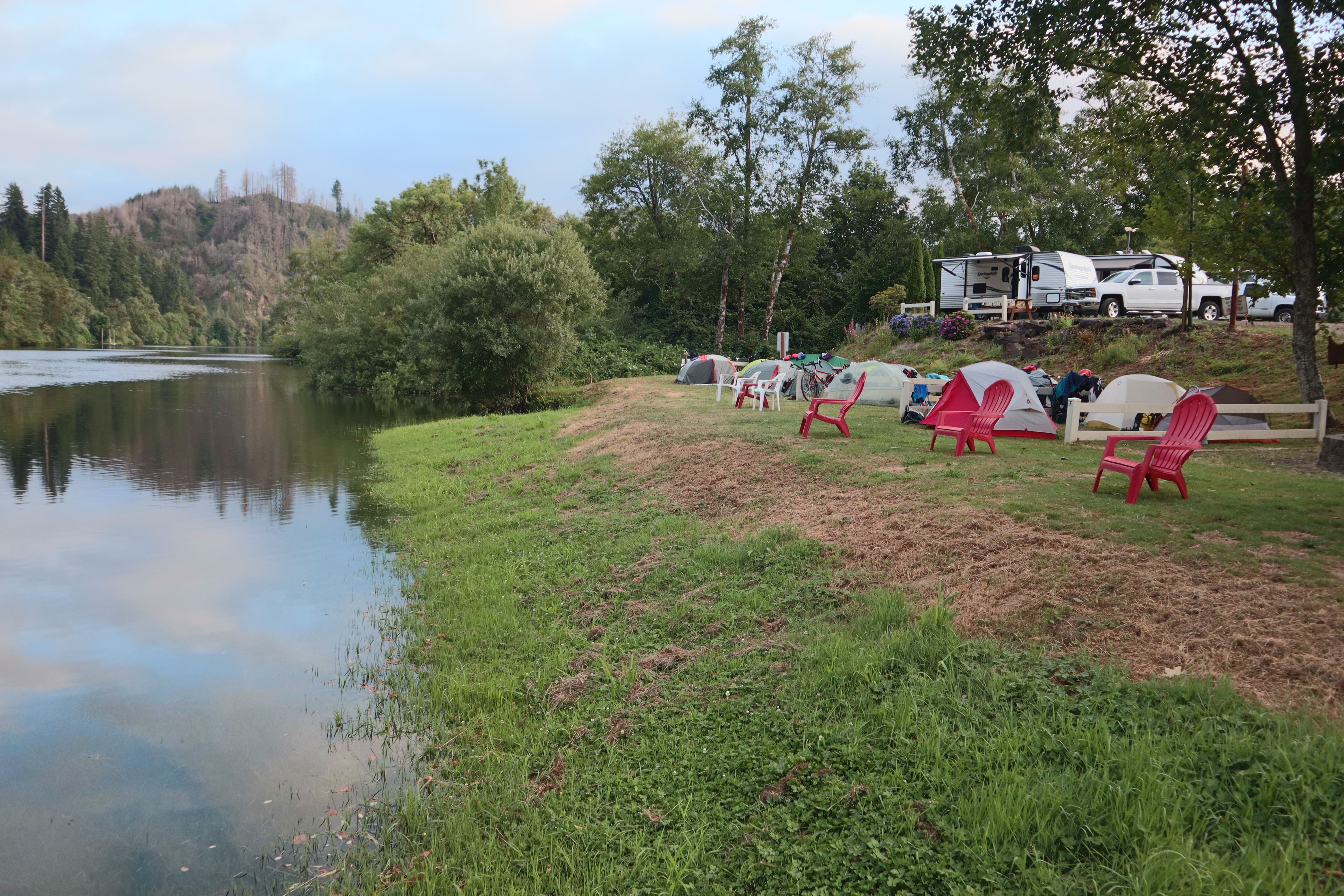 Maple Lane RV Park and Marina, Mapleton, Oregon