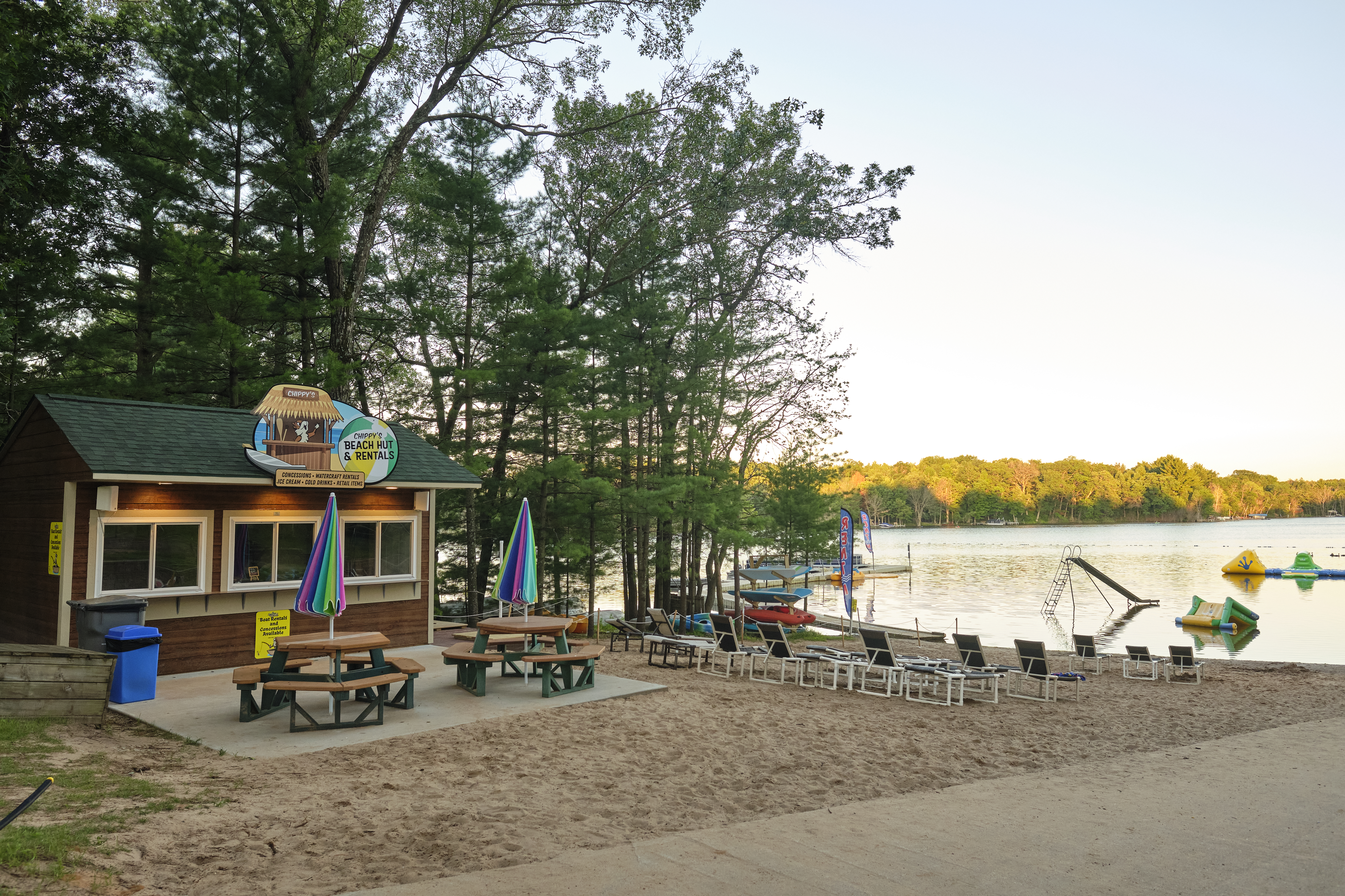 Evergreen Campsites & Resort, Wild Rose, Wisconsin