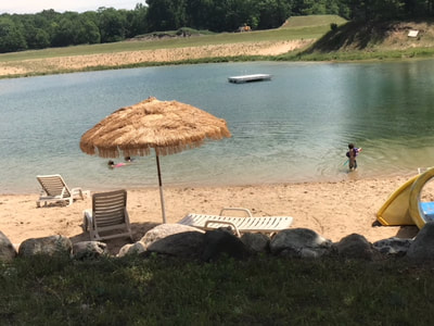 Whiskey Creek Campground, Custer, Michigan
