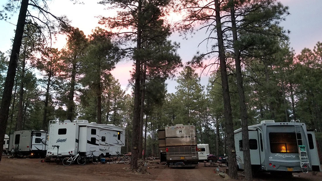 Woody Mountain Campground, Flagstaff, Arizona