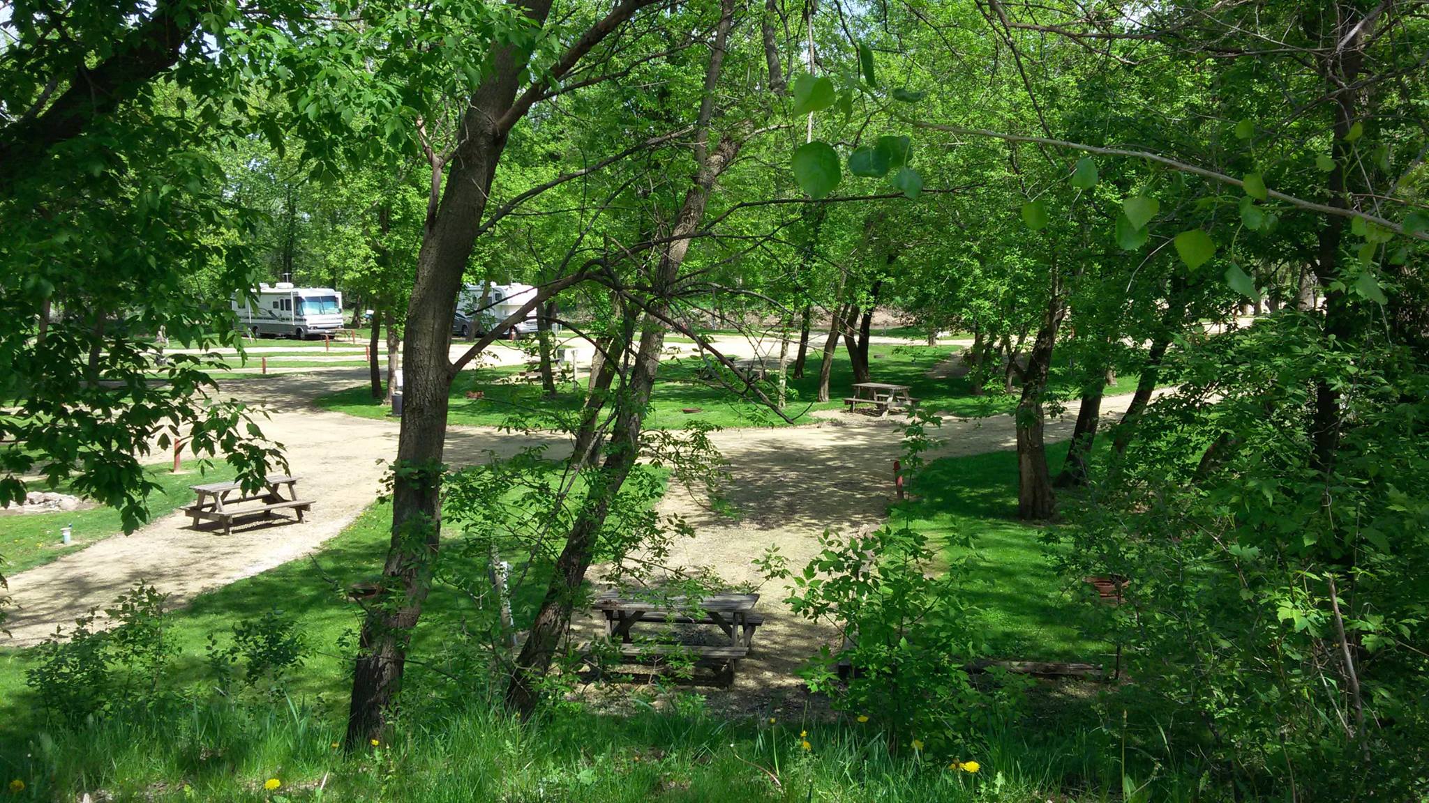 Blue Inn Campground, Monticello, Iowa