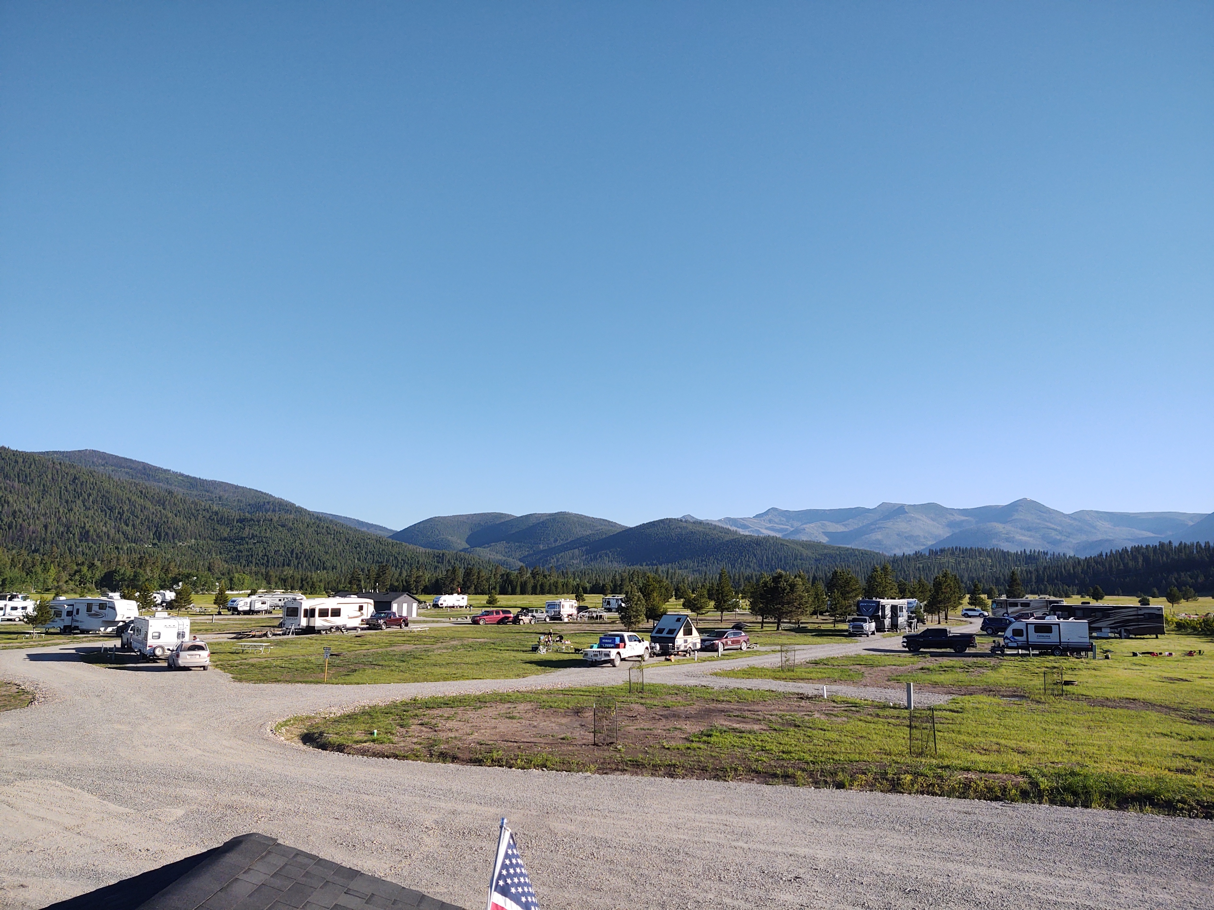 Lost Moose Meadows Campground, Lincoln, Montana