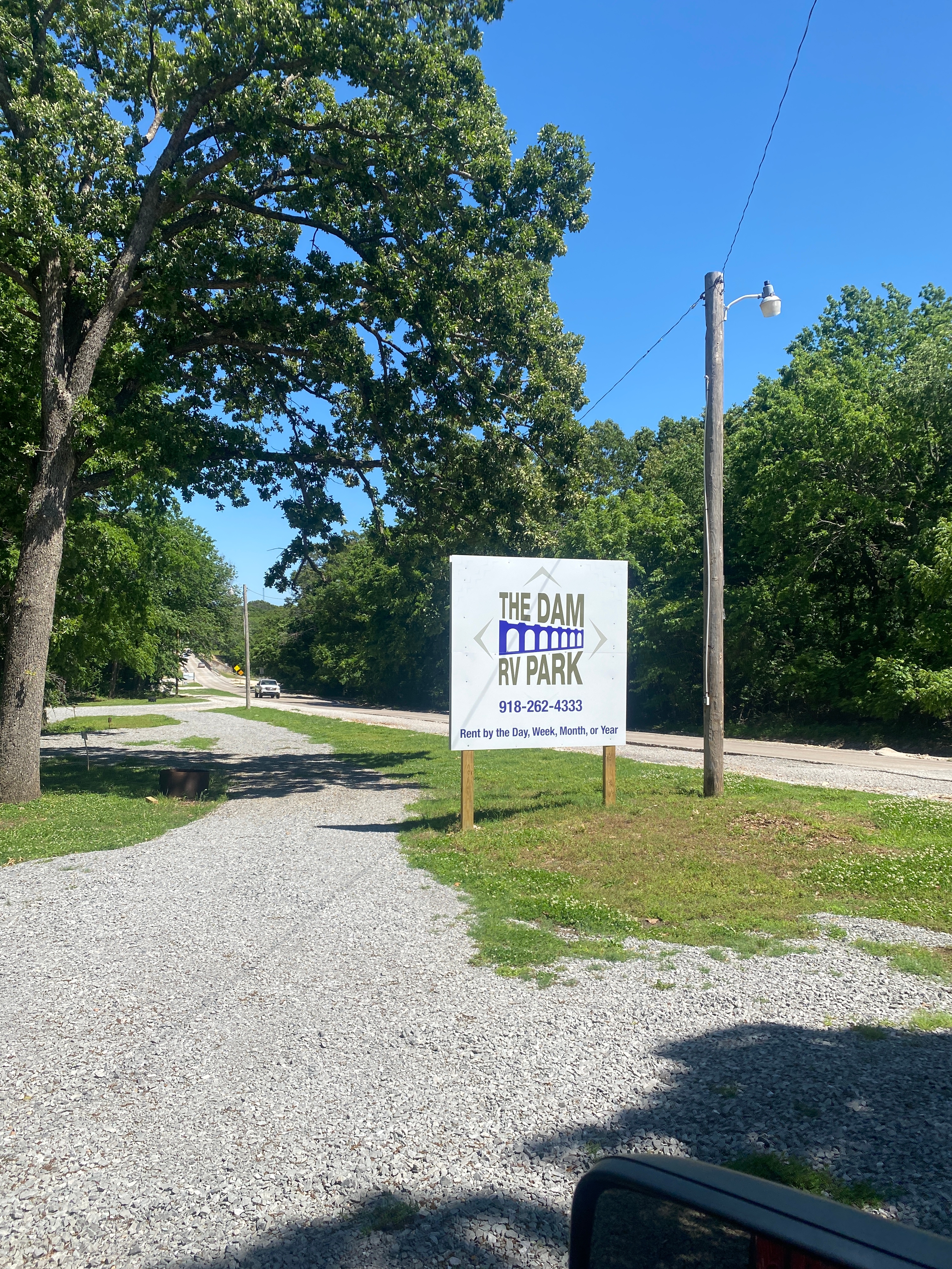 The Dam RV Park, Disney, Oklahoma