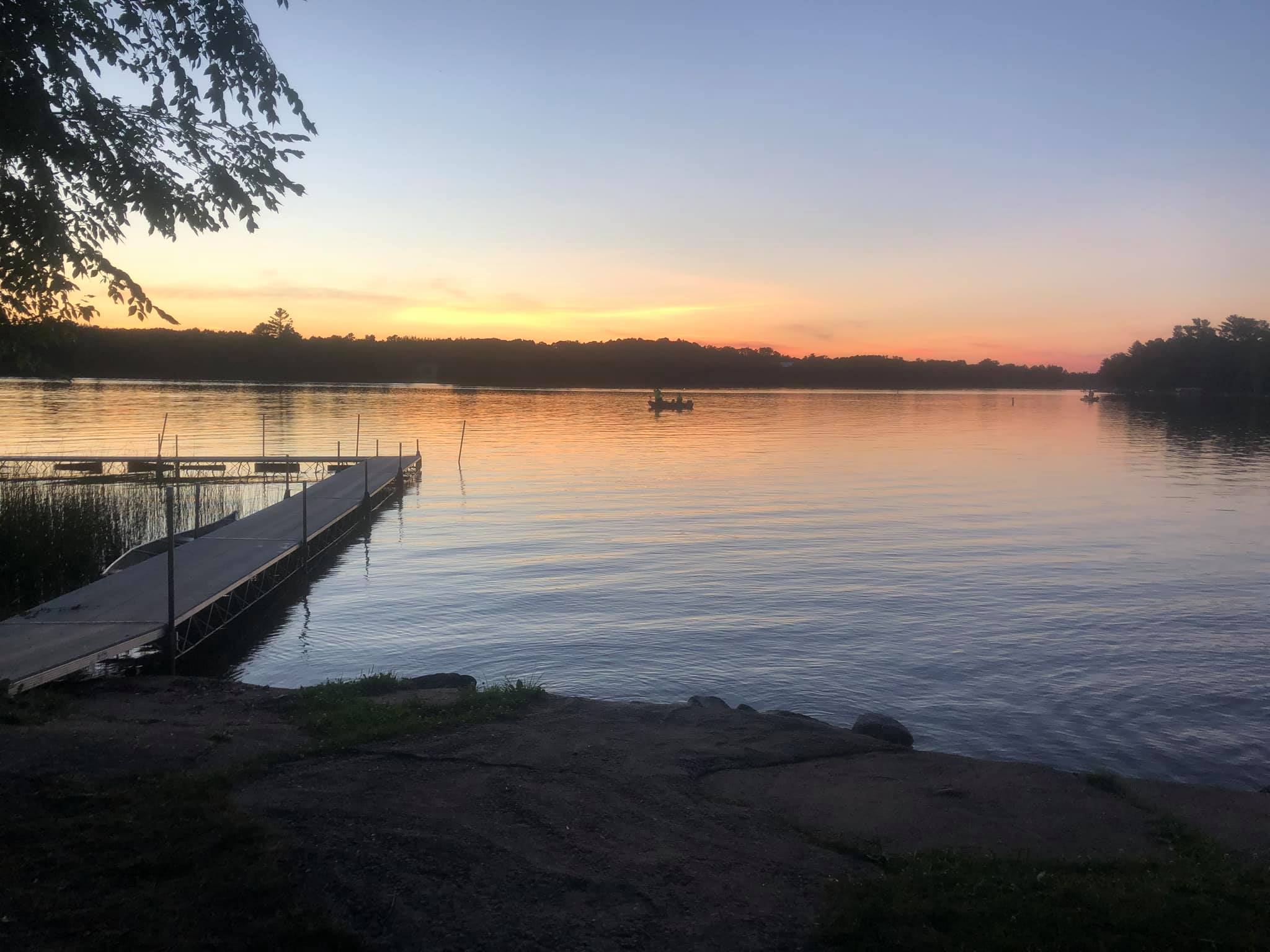 Bear Lake Campground, Manawa, Wisconsin