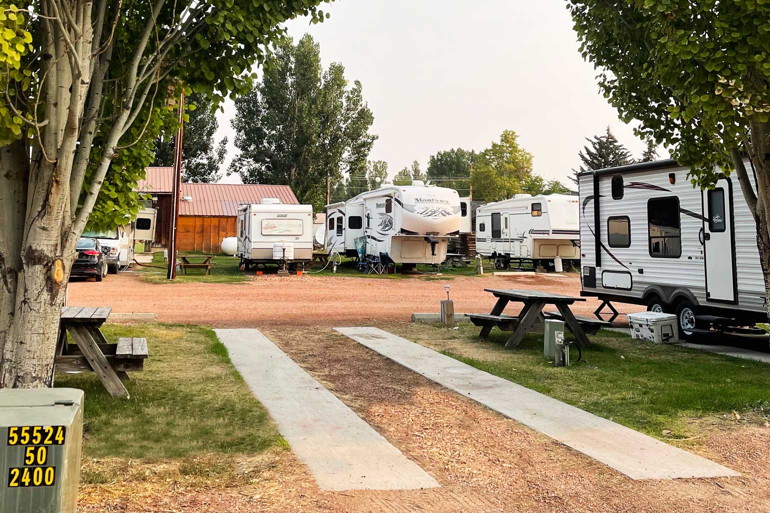 Lazy R Campground and Cabins, Ranchester, Wyoming