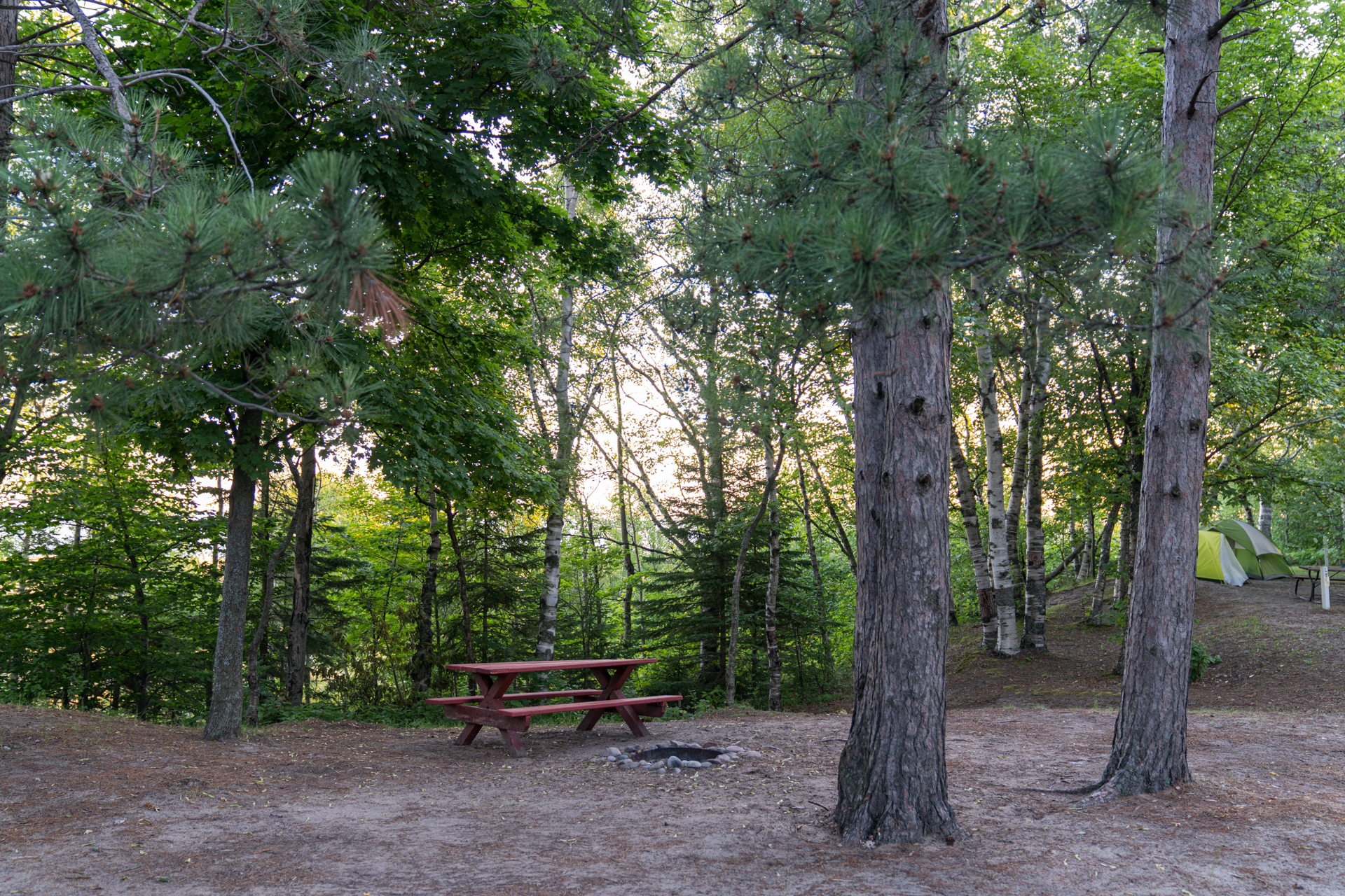 Woodland Park Campground, Grand Marais, Michigan