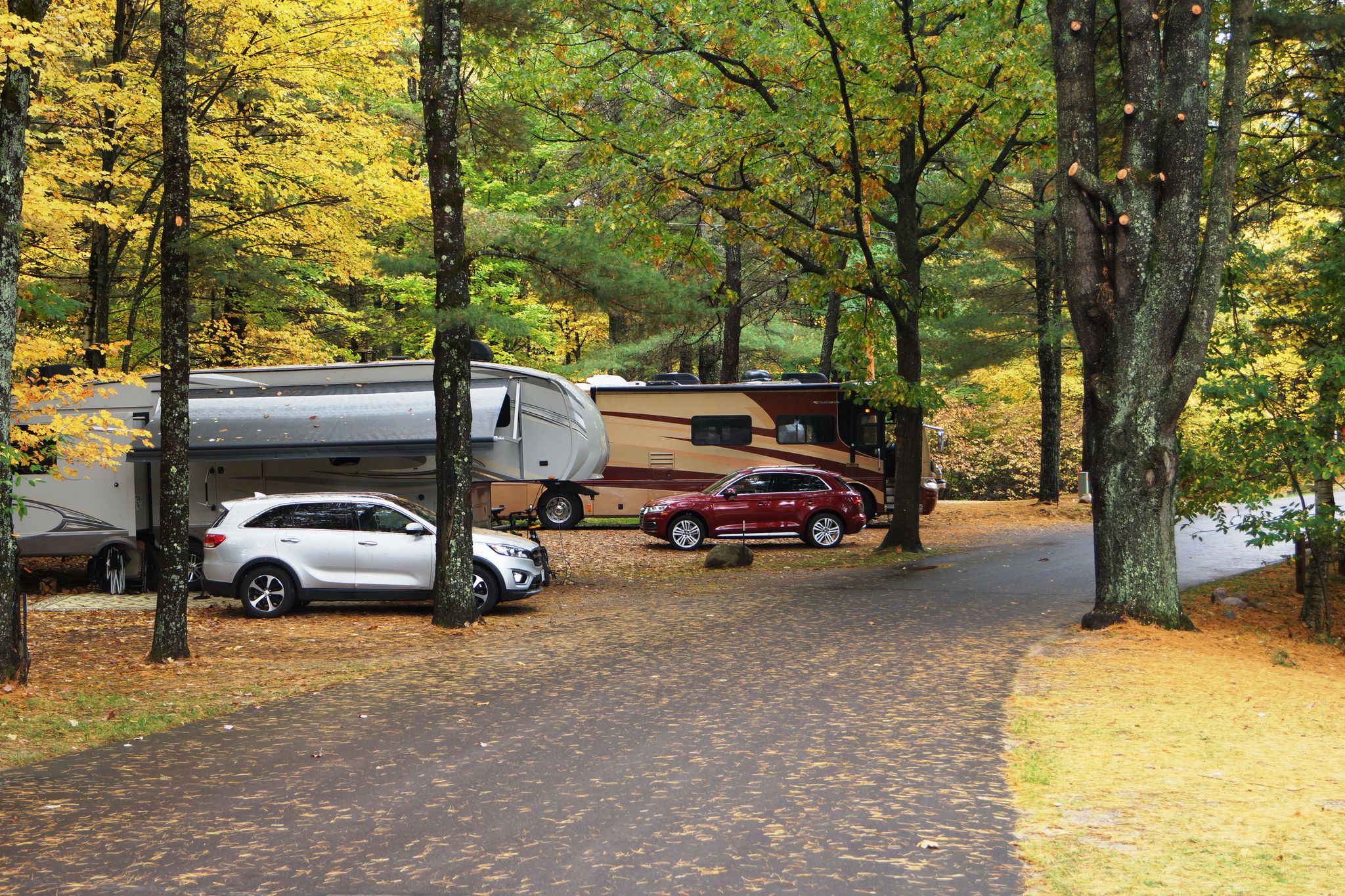 Patricia Lake Campground, Minocqua, Wisconsin