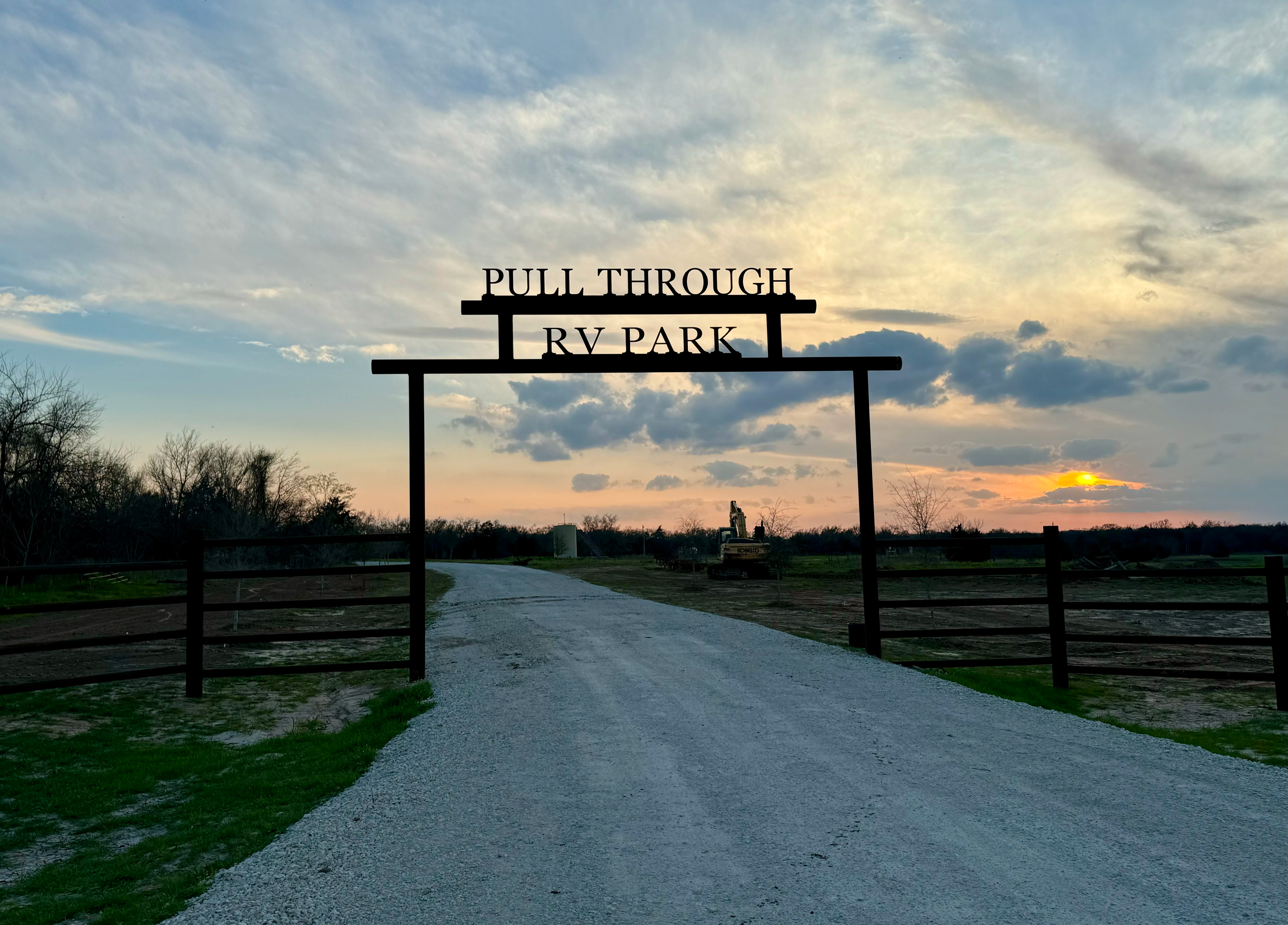 Pull Through RV Park, Fairfield, Texas