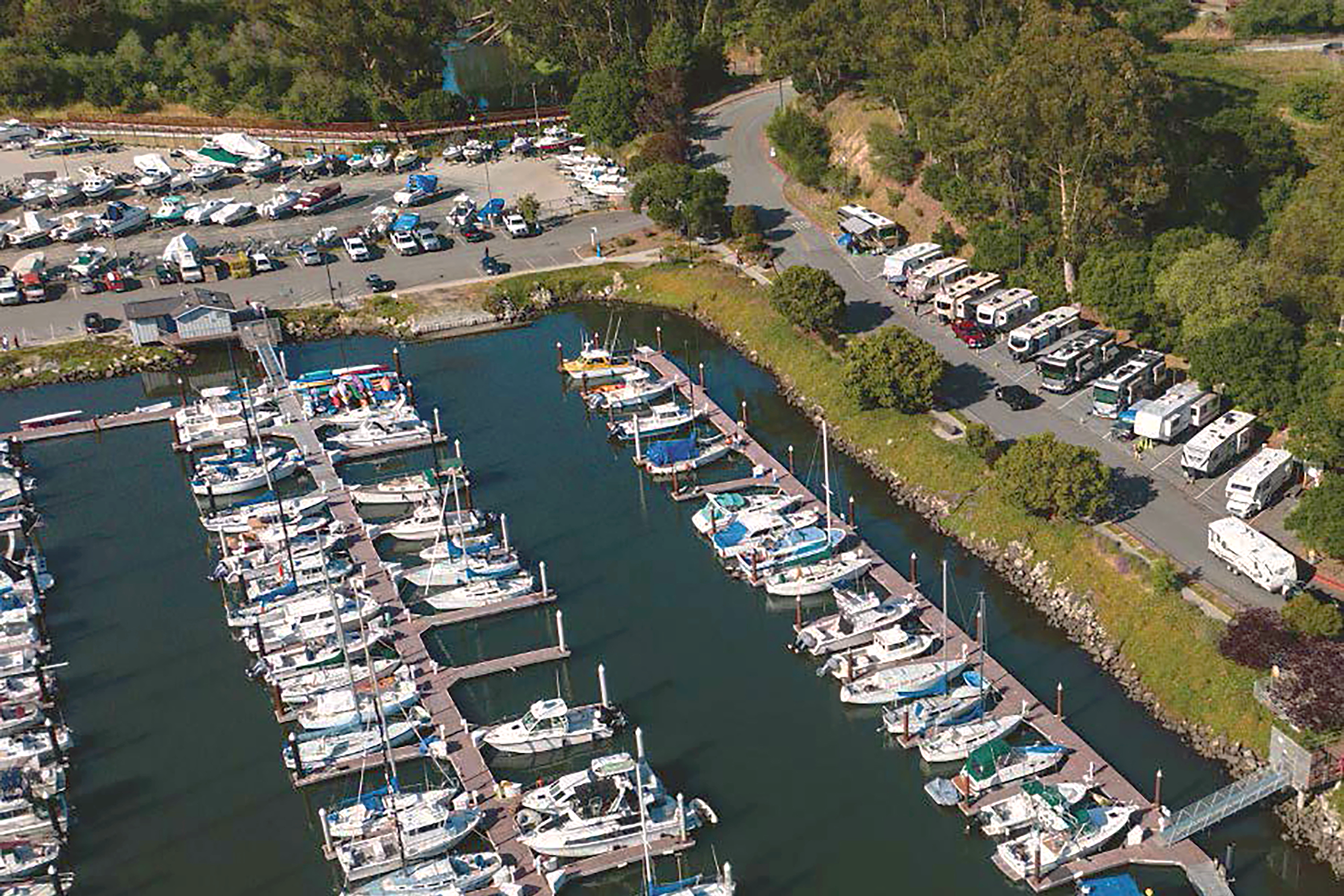 Santa Cruz Harbor RV Park, Santa Cruz, California