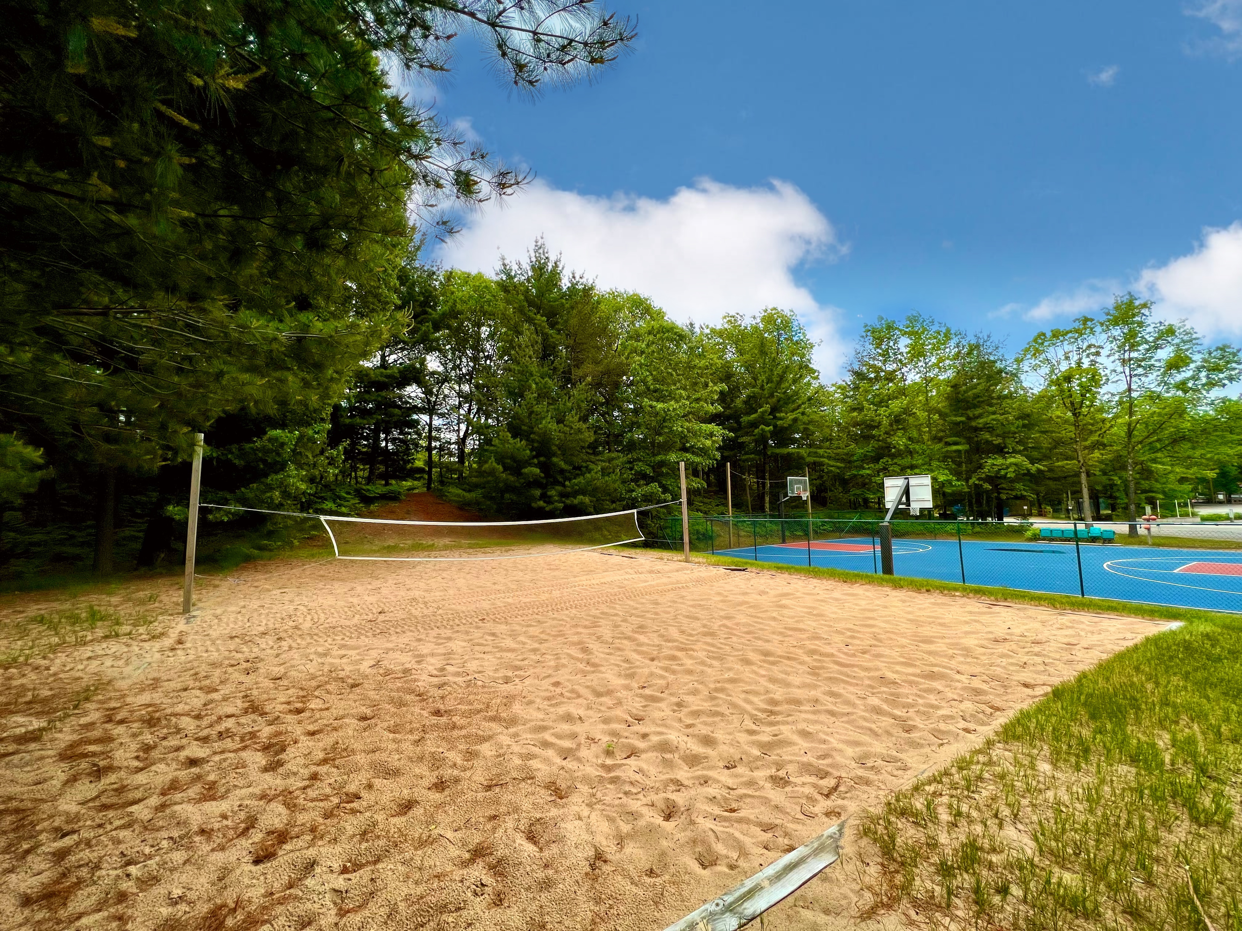 Hill and Hollow Campground, Pentwater, Michigan