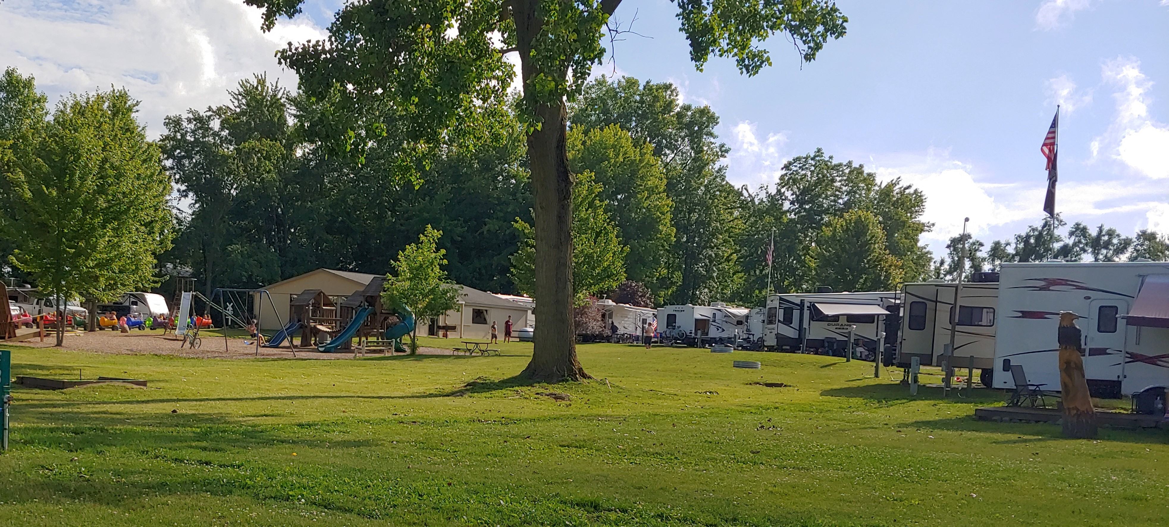 Indian Creek Campground, Tecumseh, MI