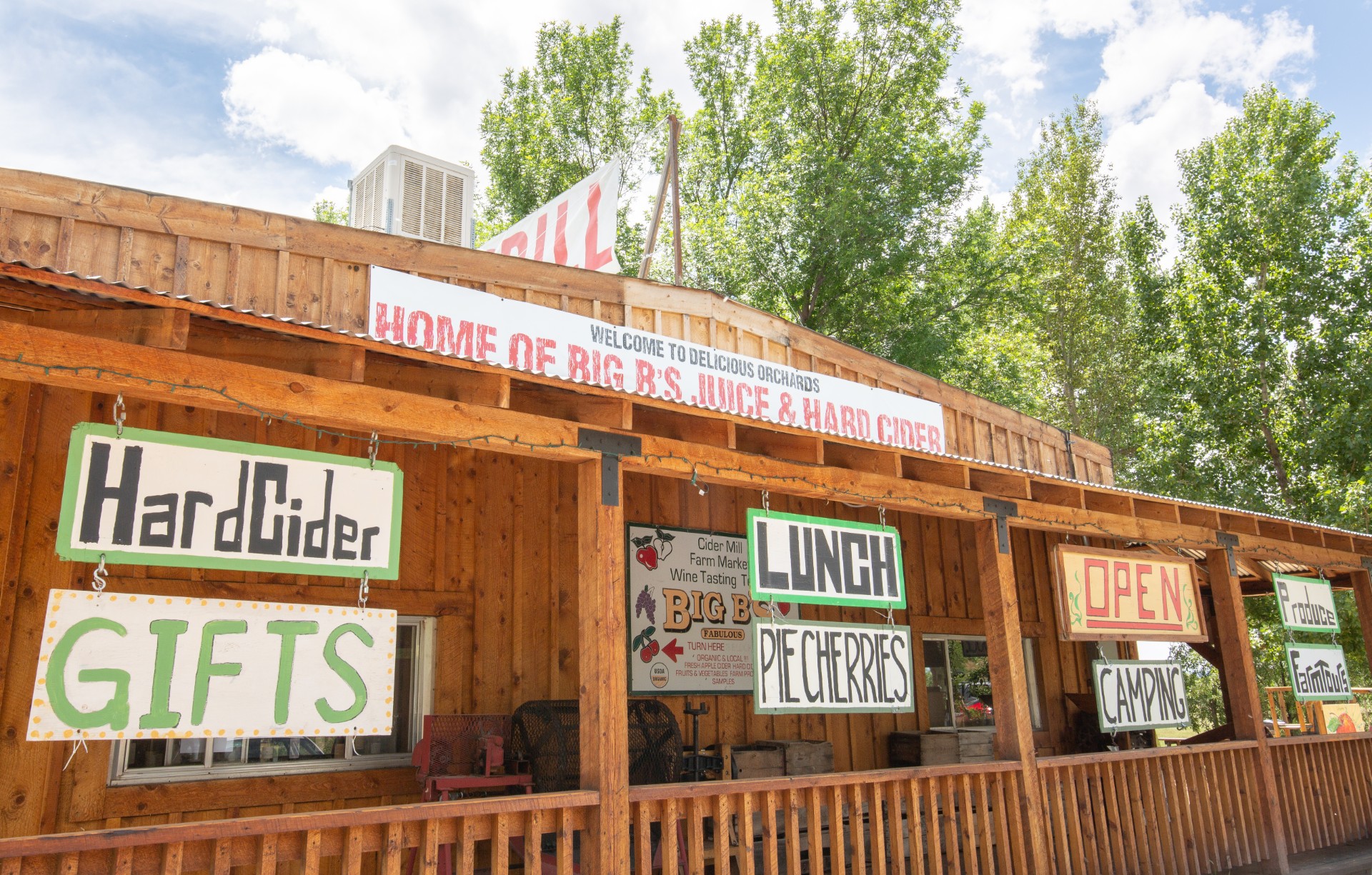 The Campground at Big B's Delicious Orchards, Hotchkiss, Colorado