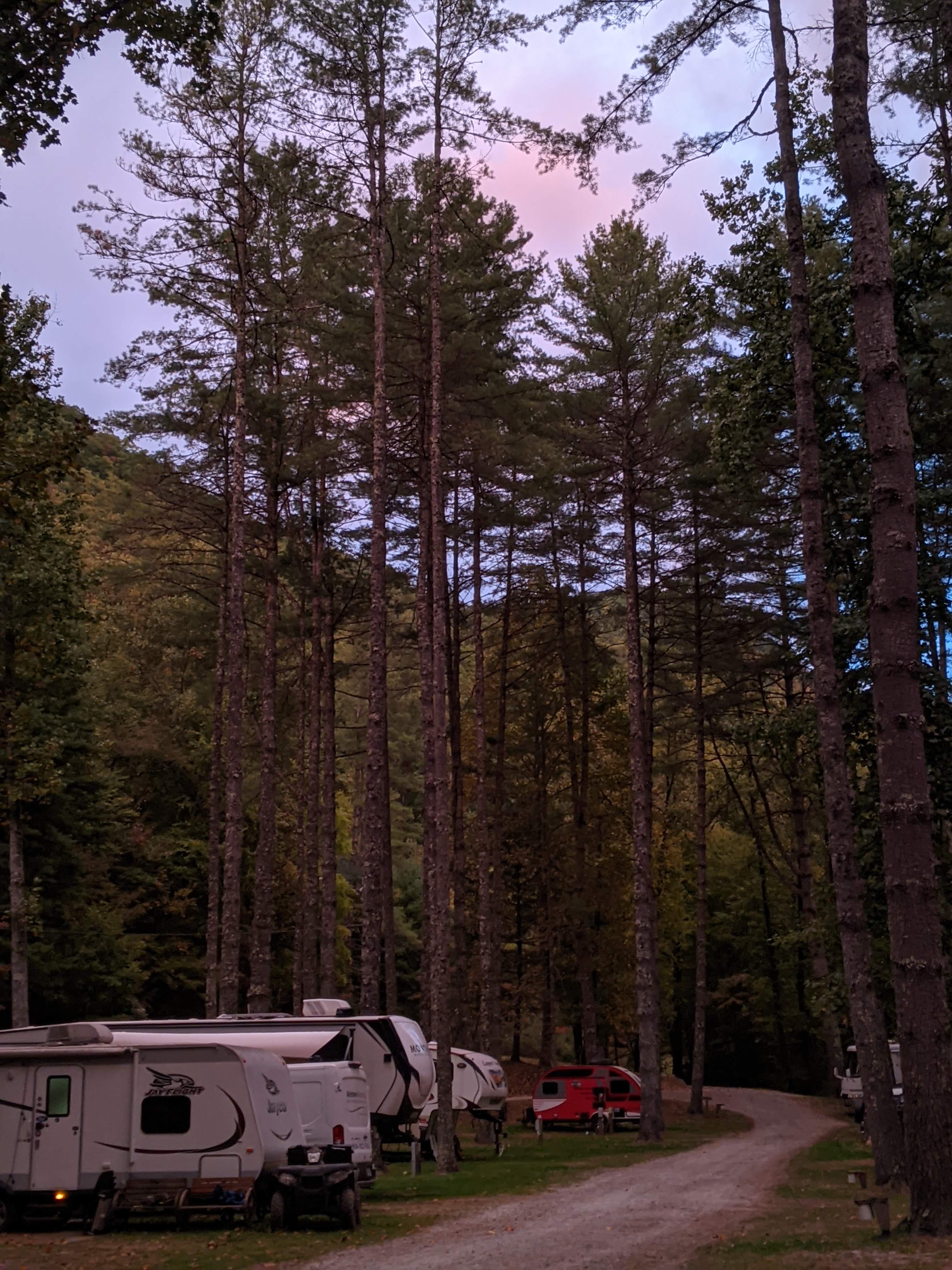 Trout Creek Campground, Tuckasegee, North Carolina