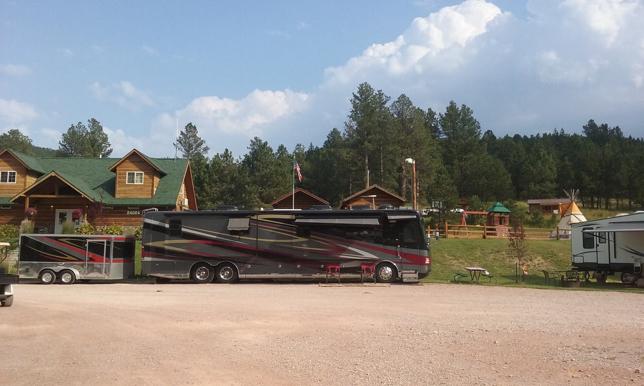 Black Hills Trailside Park Resort, Hill City, South Dakota