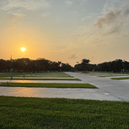 Hooked-Up RV, Aransas Pass, Texas