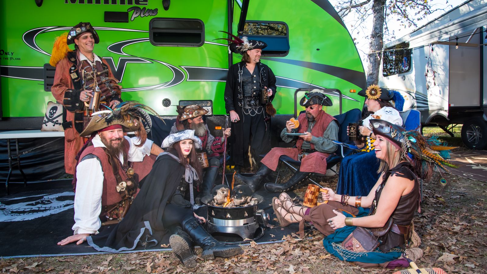 Fields of New Market Campground at Texas Renaissance Festival