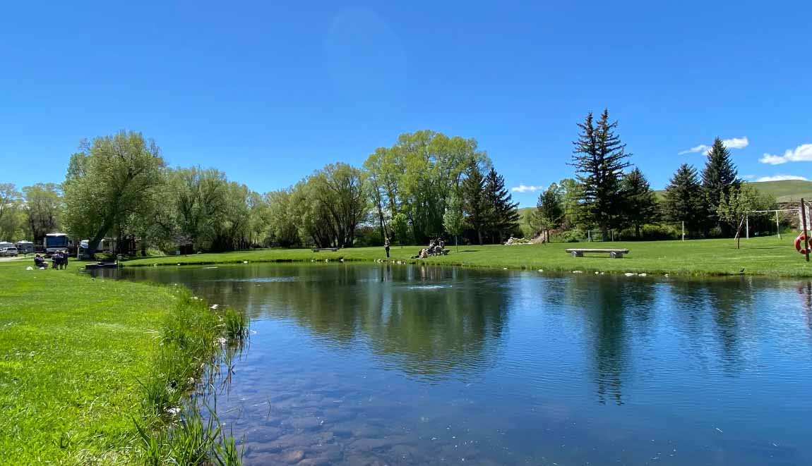 Spring Creek Campground, Big Timber, Montana