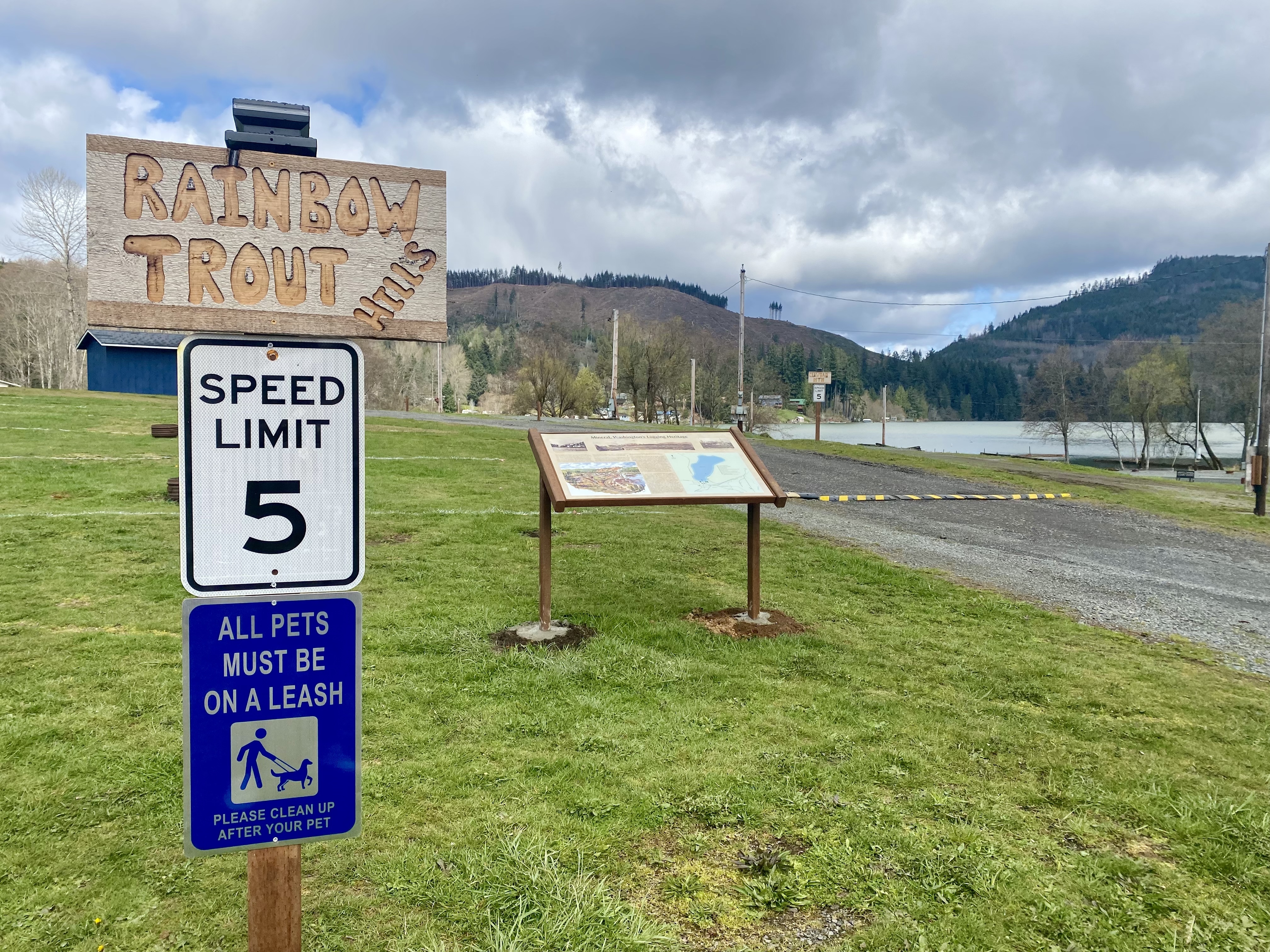 Mineral Lake Lions Den Campground, Mineral, Washington