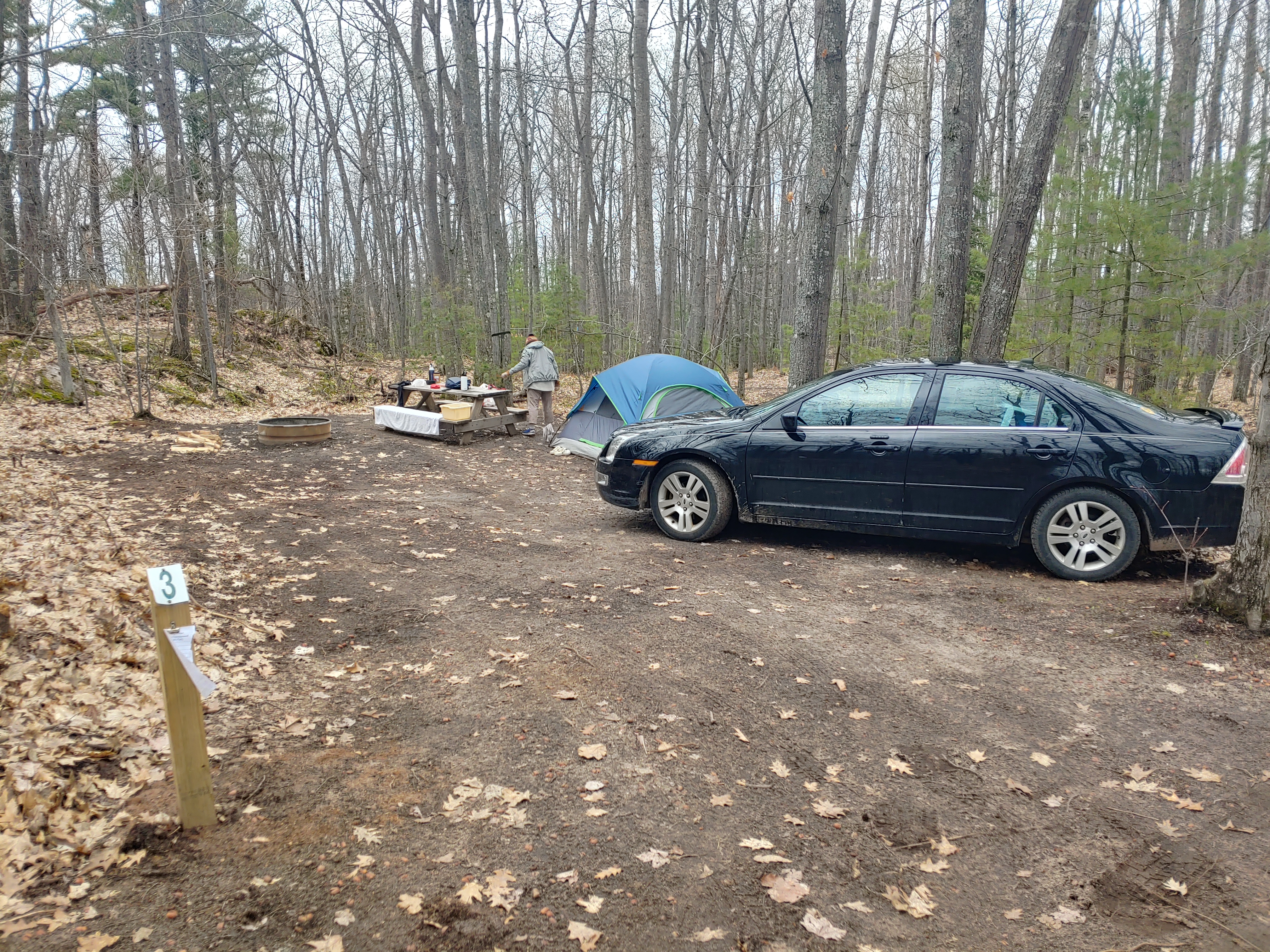 Forestville Campground, Marquette, Michigan