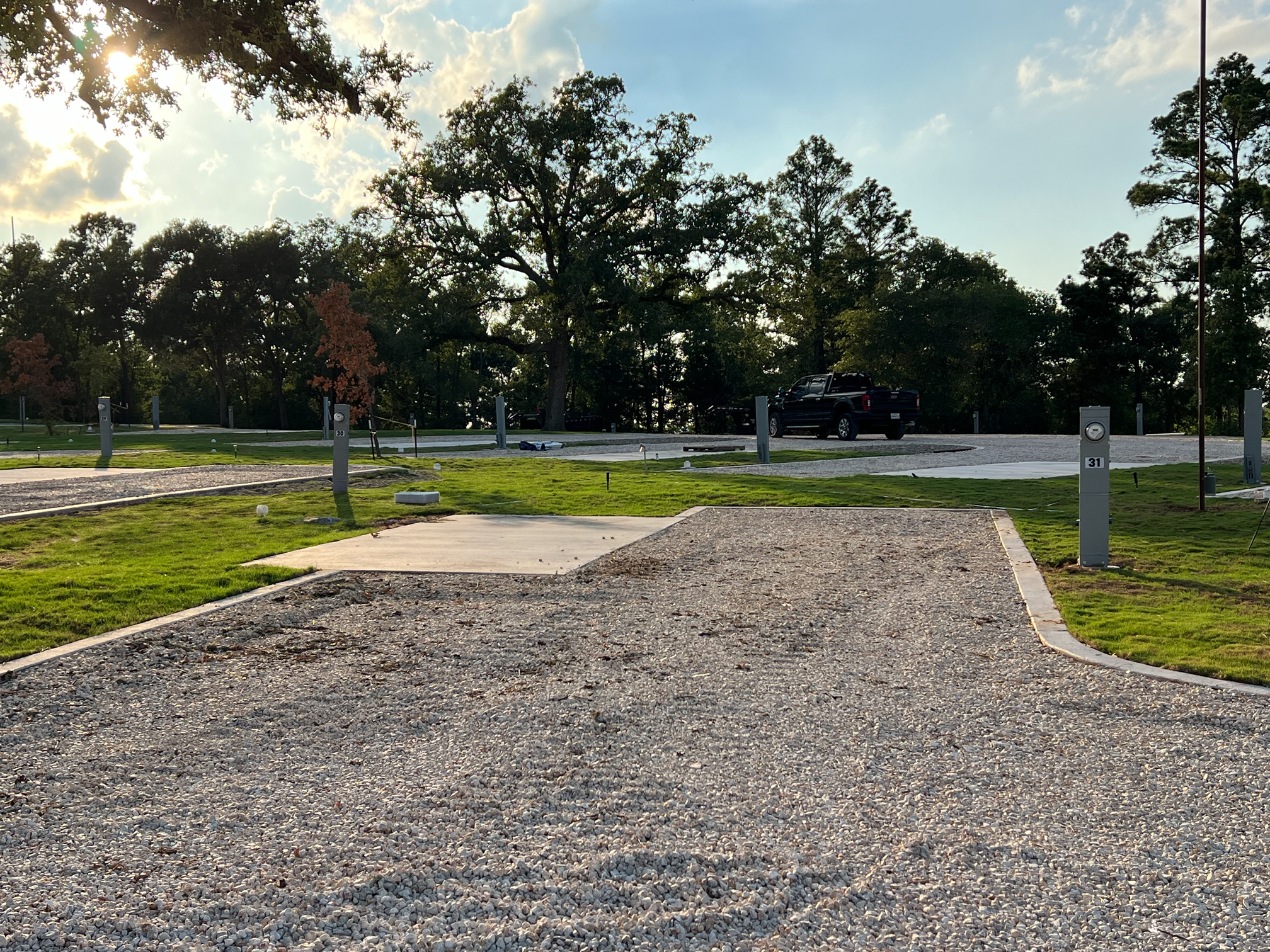 The Hill RV Park, Bastrop, Texas