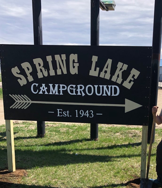 Spring Lake Campground, Savanna, Illinois