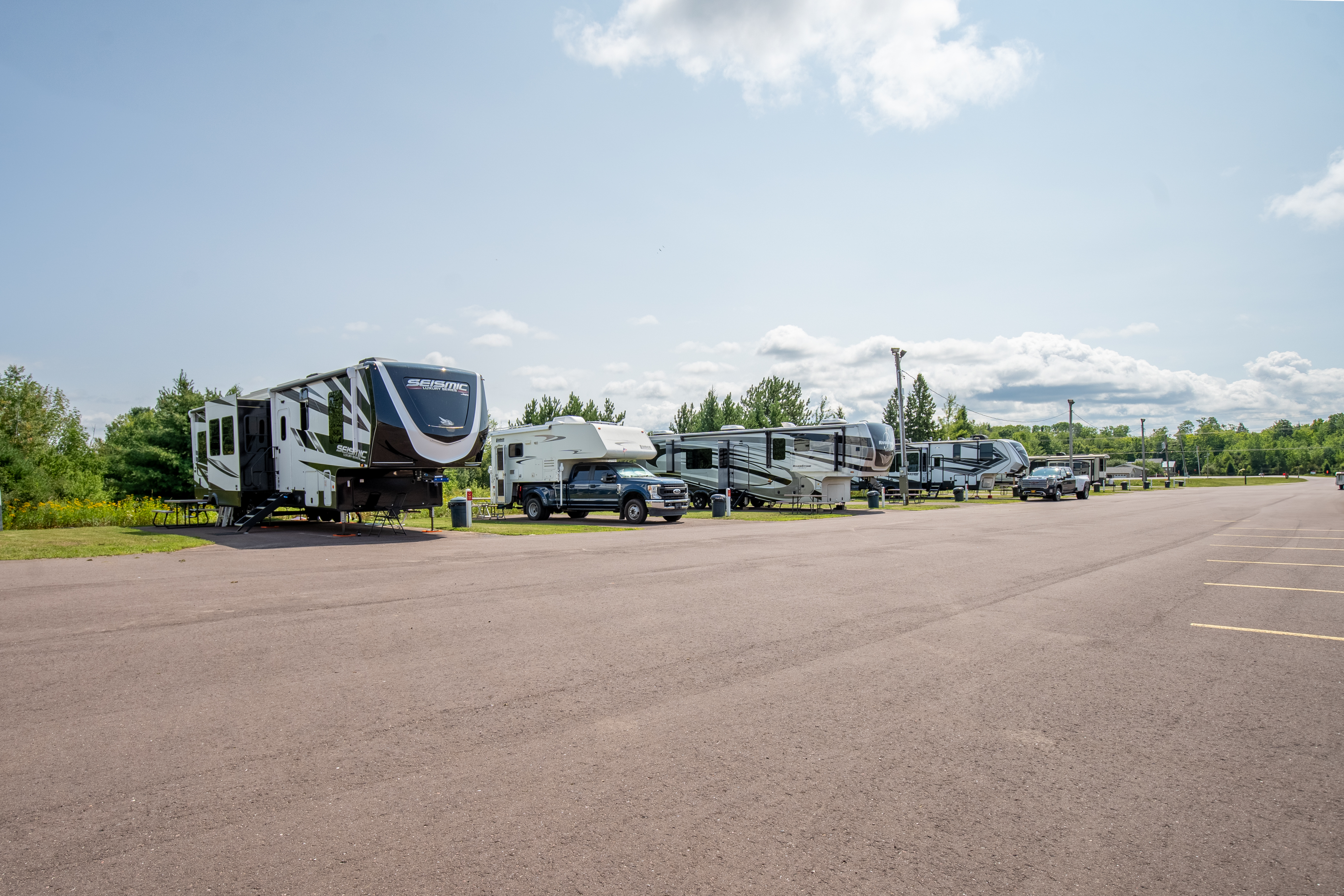 Ojibwa Casino RV Park Baraga, Baraga, Michigan