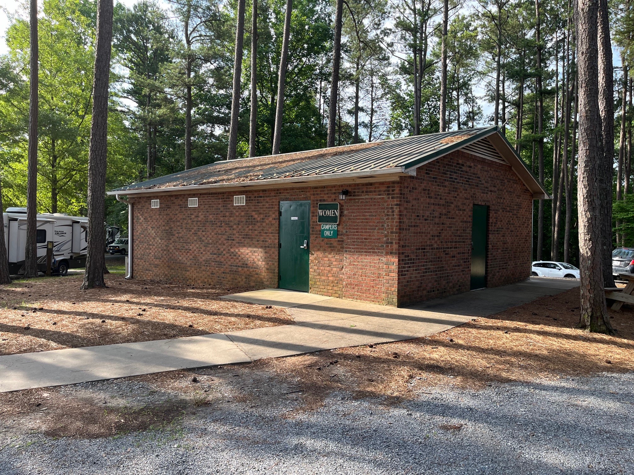 Moss Lake Campground, Shelby, North Carolina